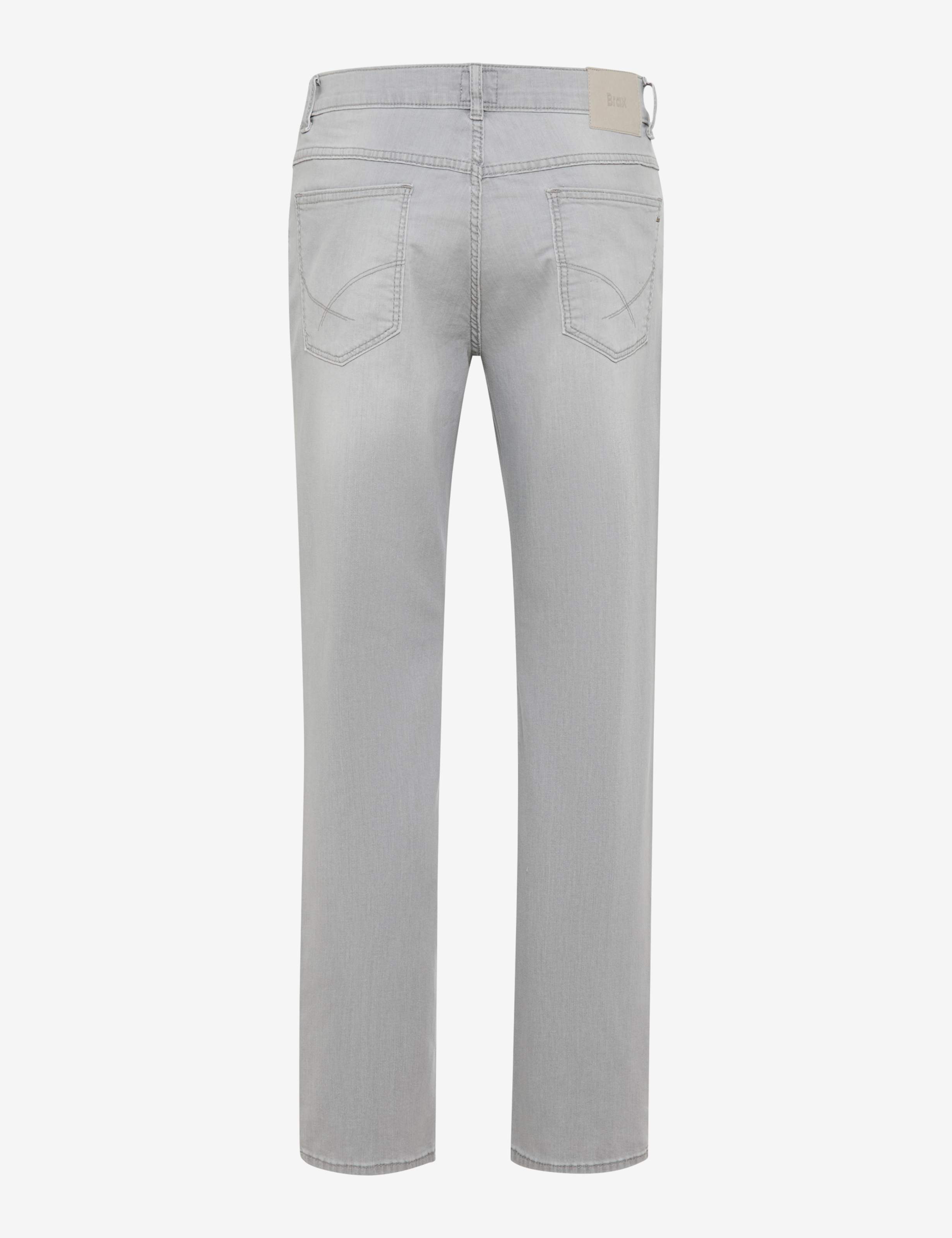 Men Style COOPER Denim Light Gray Regular Fit Stand-alone rear view