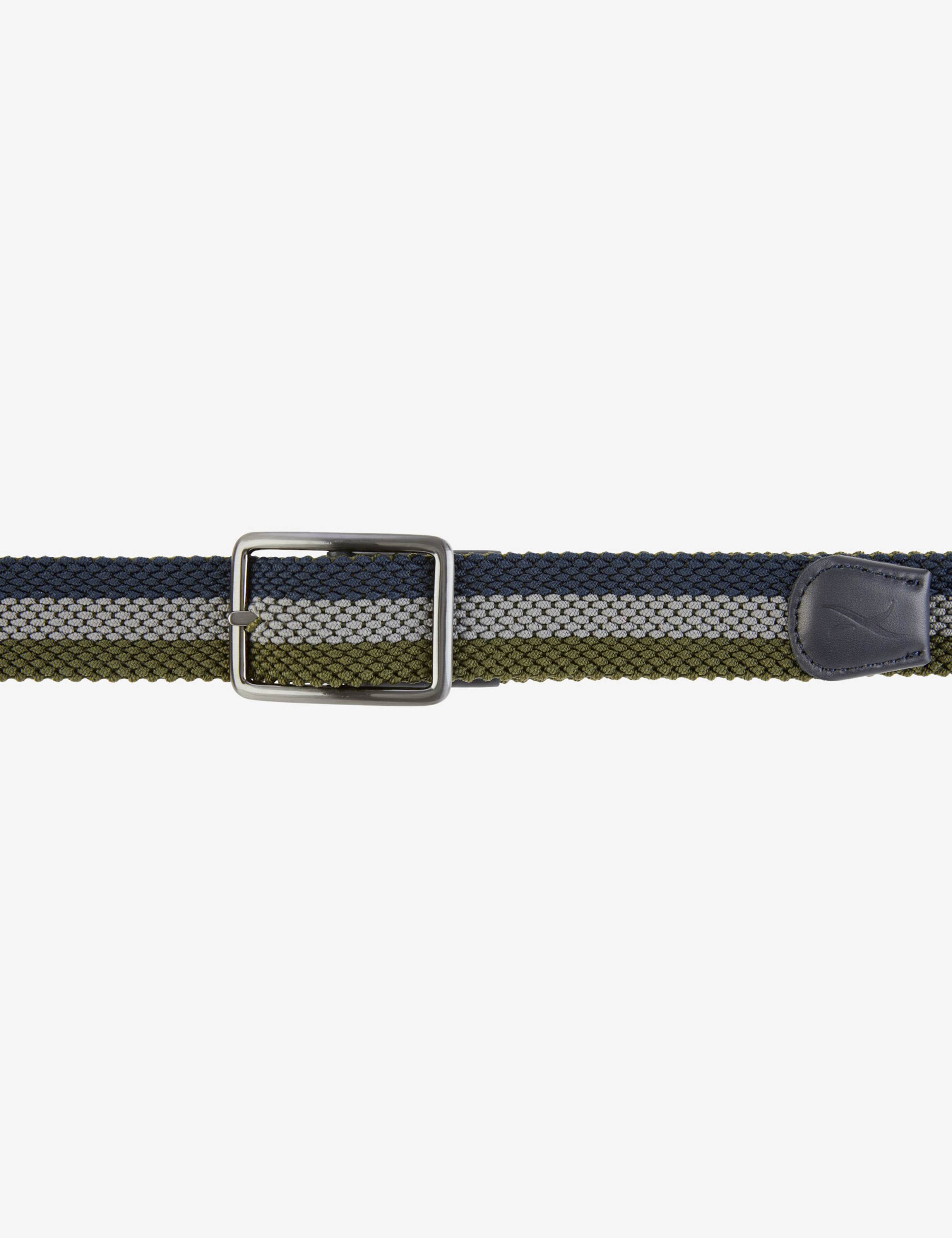 Homme Style CEINTURE POUR HOMME Vert - Khaki  Détourage arrière