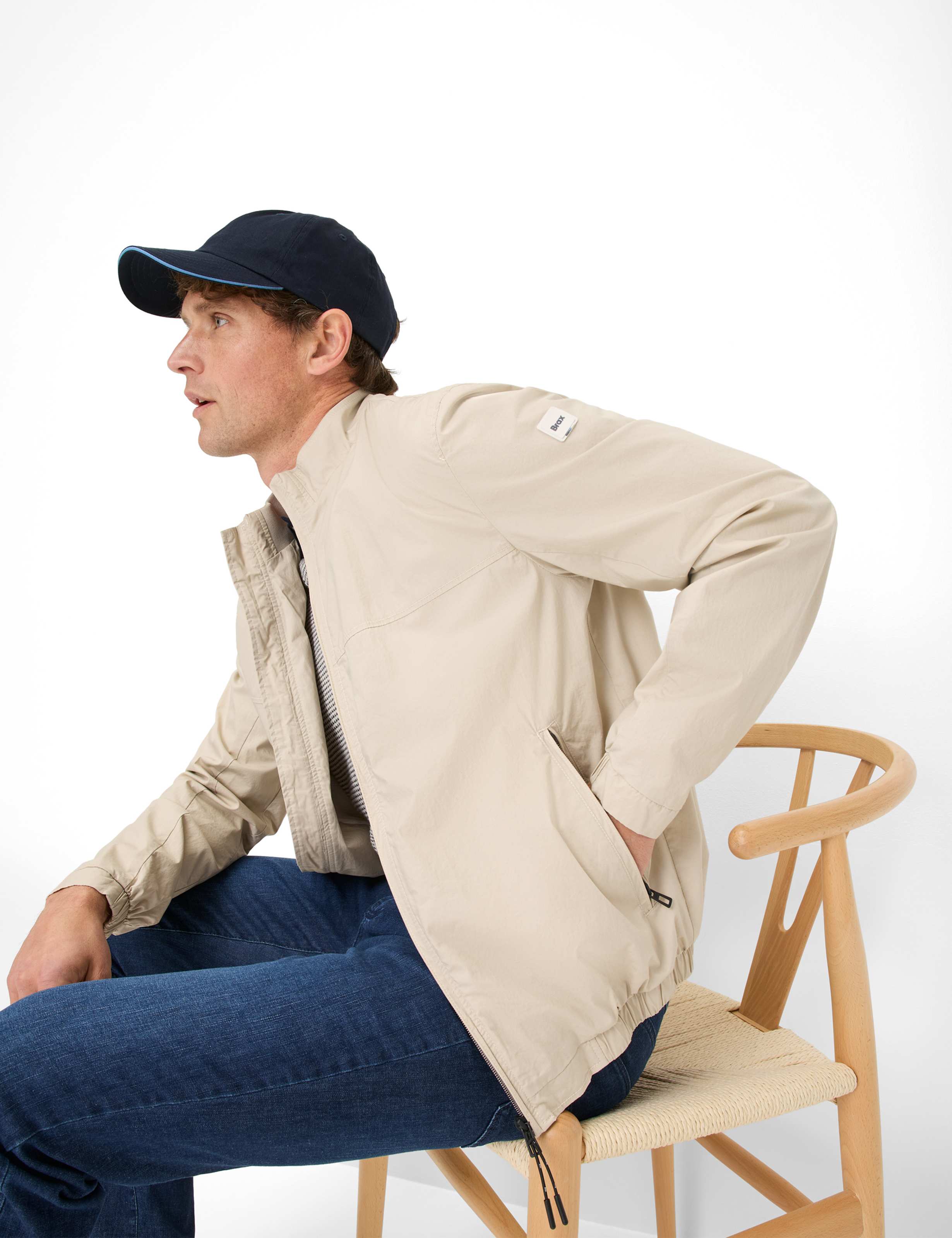 Men Style CALVIN Beige  Detail 1