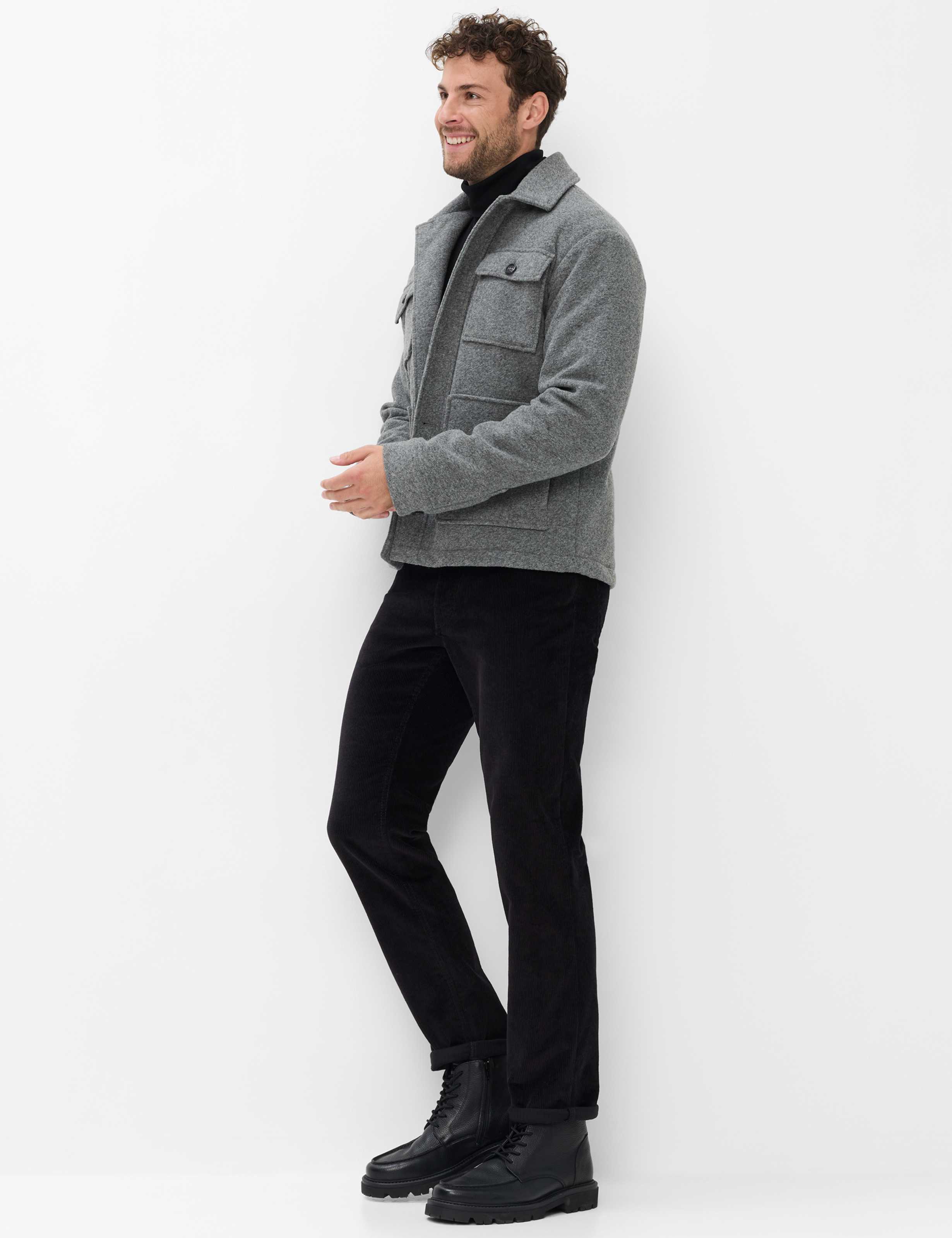 Men Style COOPER Black Regular Fit Model Outfit