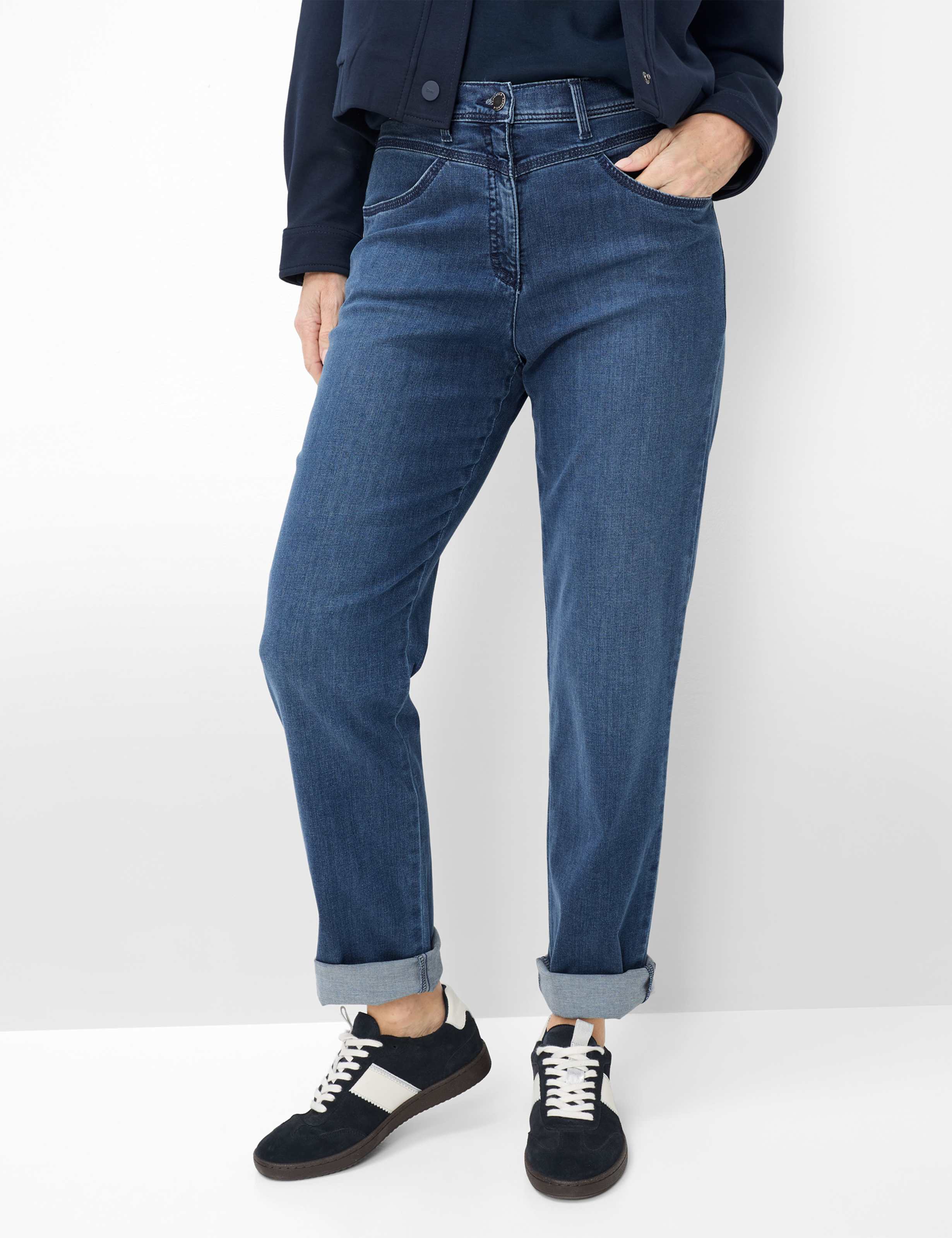 Blautöne, Damen, Style CAREN NEW, MODEL_FRONT_ISHOP