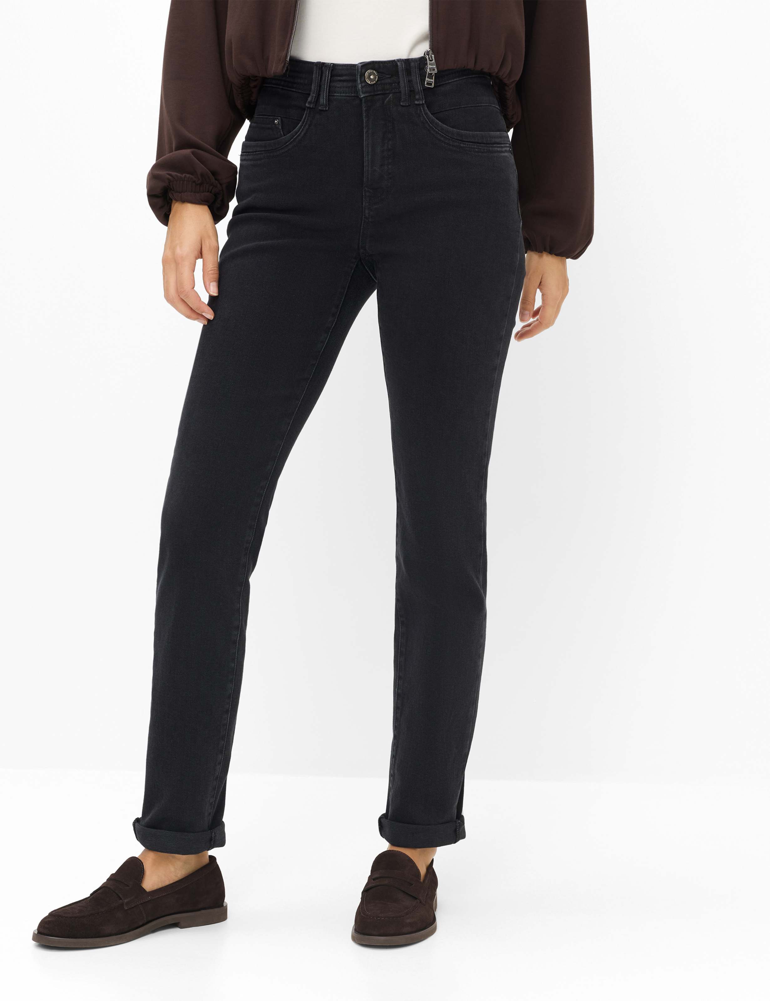 Noir, Femme, Style CAROLA, MODEL_FRONT_ISHOP