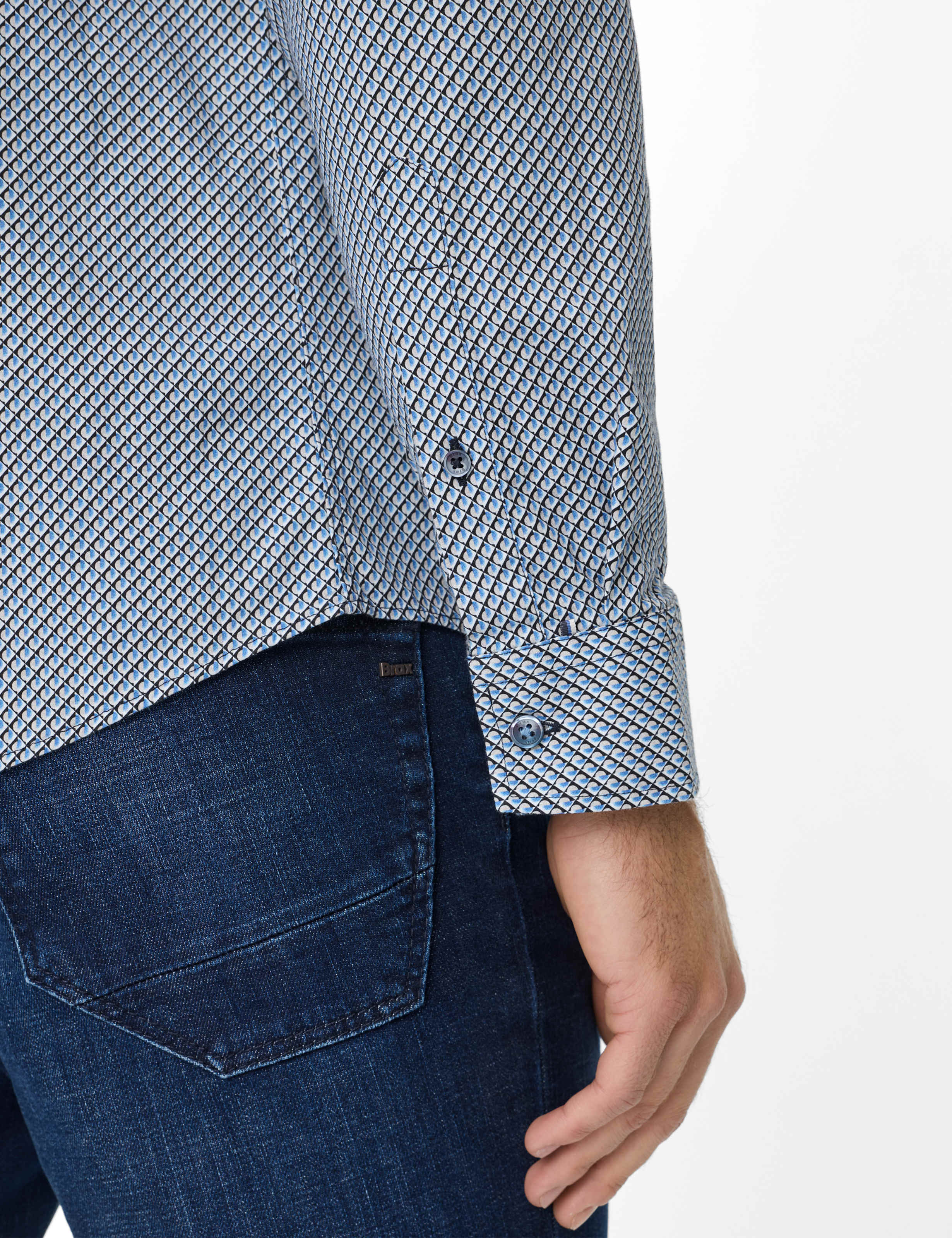 Men Style DANIEL P Blue  Detail 2
