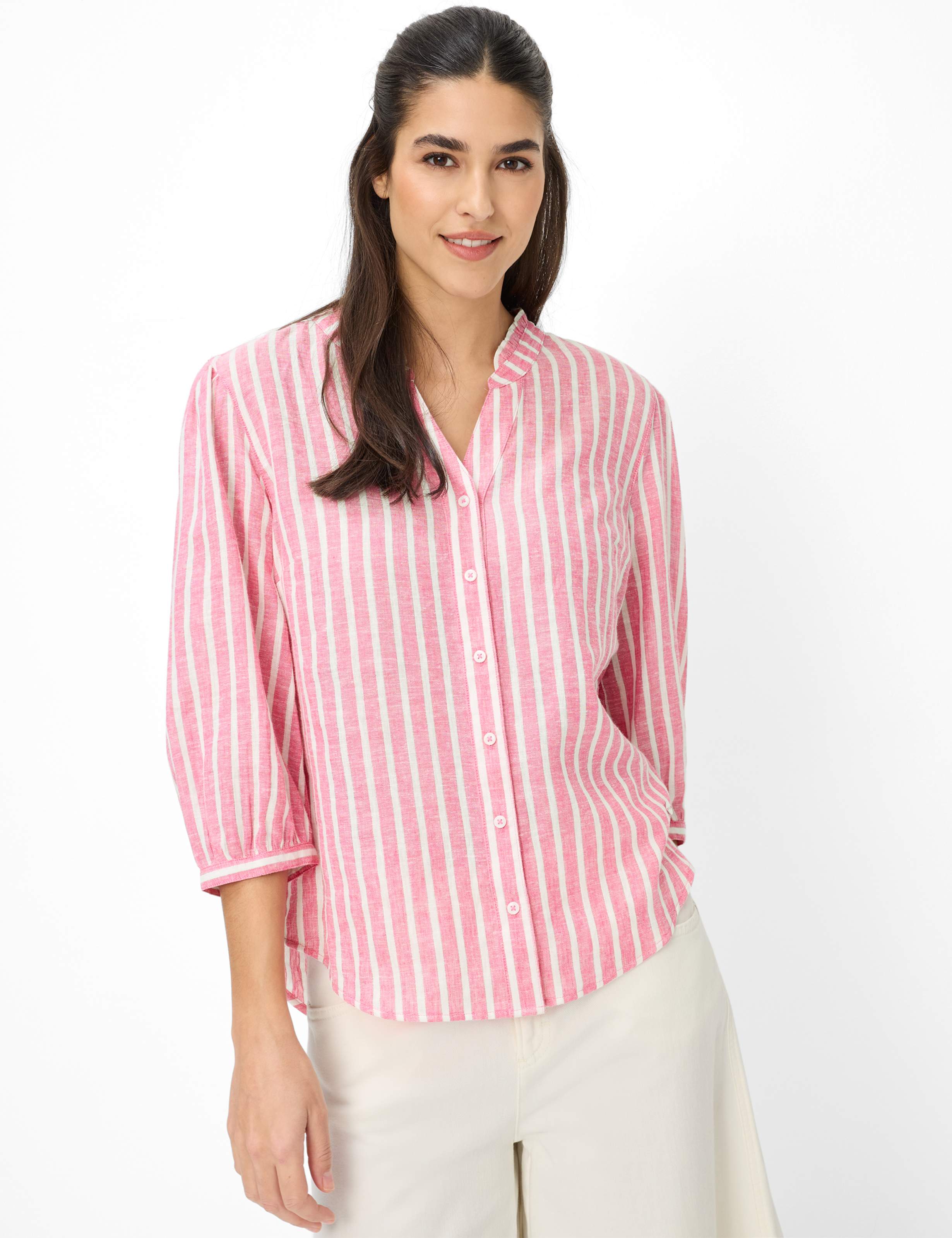 Thumbnail - Brax Damen Bluse Style VIOLET raspberry sorbet, Rosa, Gr. 38