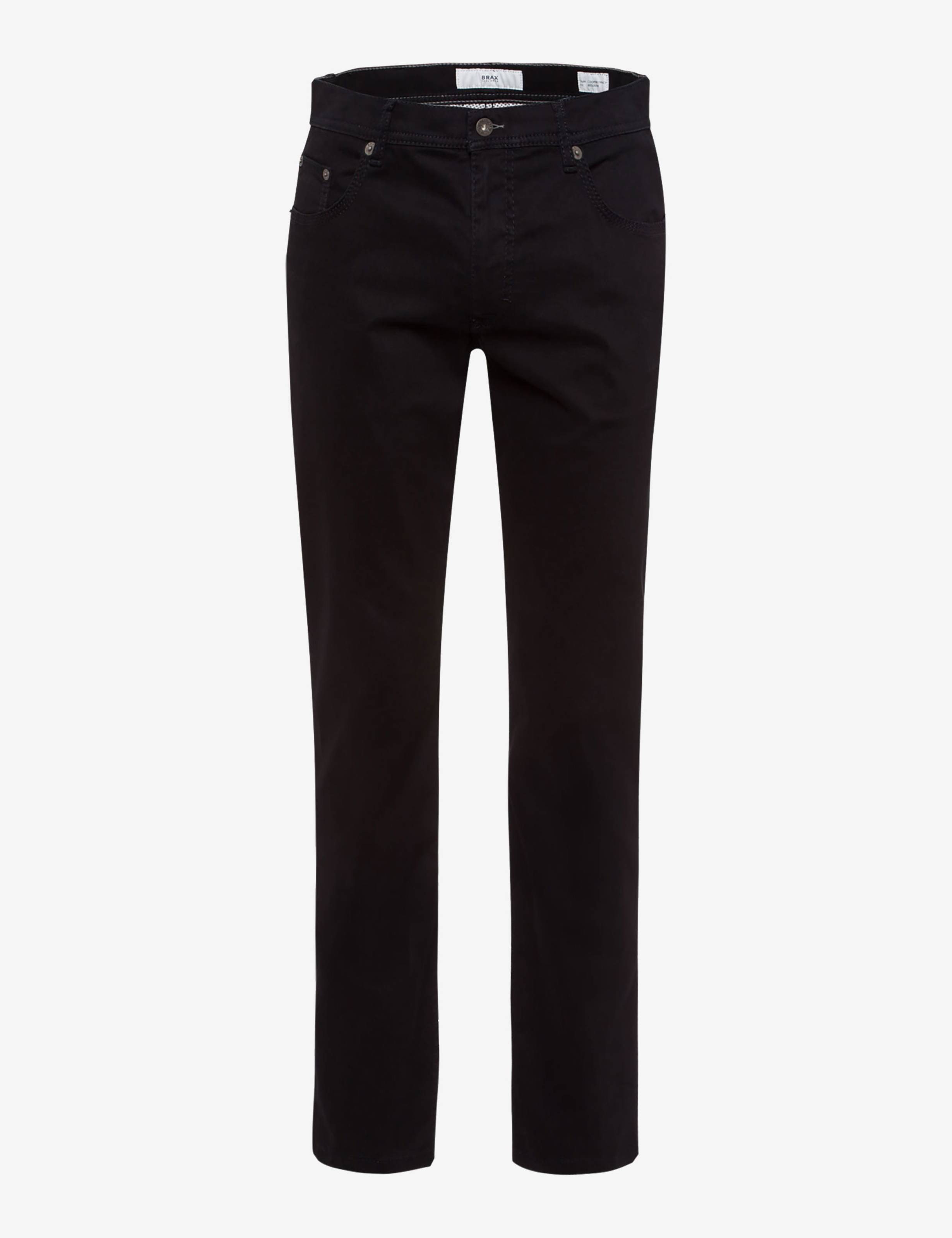 Men Style COOPER Denim Perma Black Regular Fit Stand-alone front view