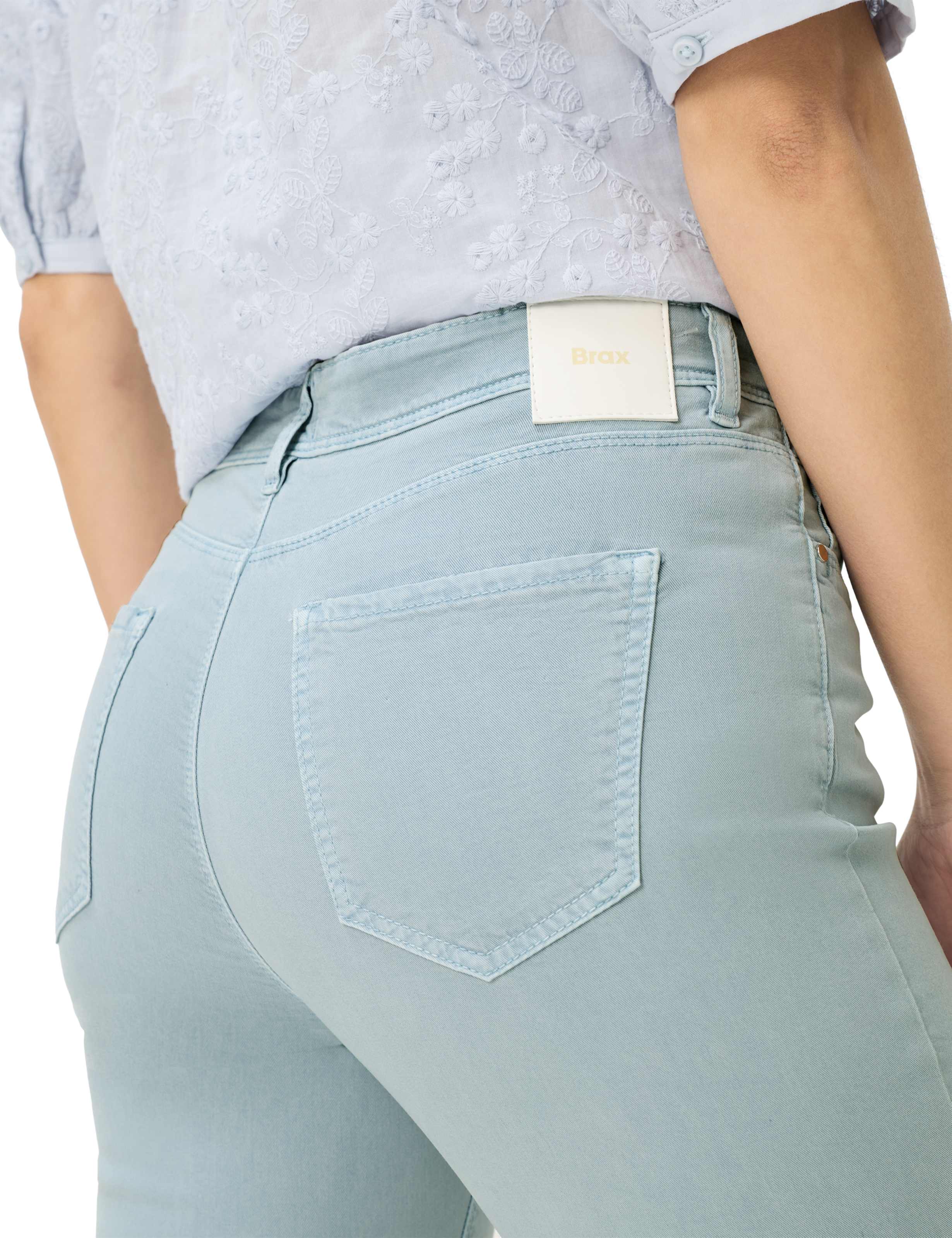 Dame Style MARY Lysblå Regular Fit Detalje 2