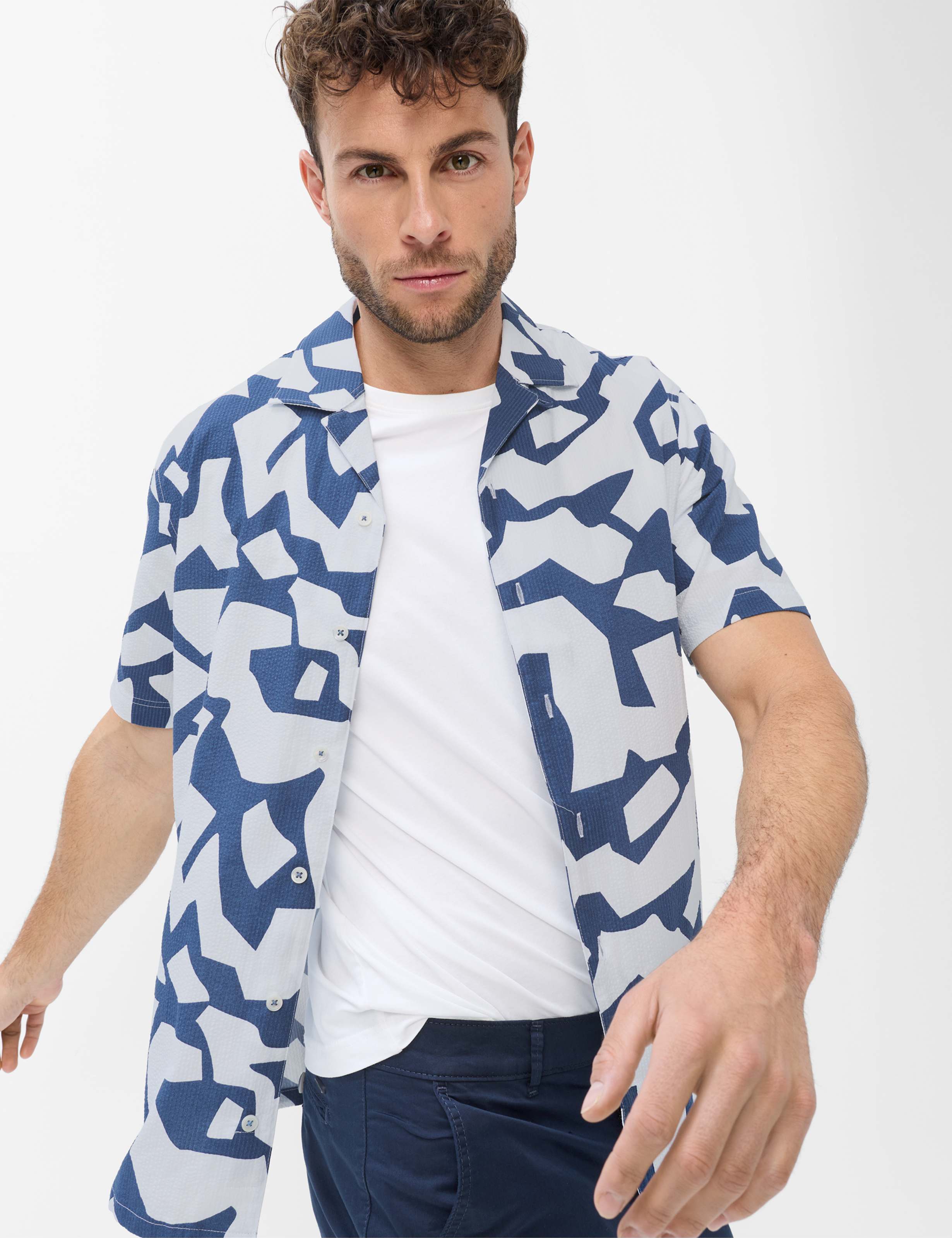 Heren Style LEO Donkerblauw  Detail 1