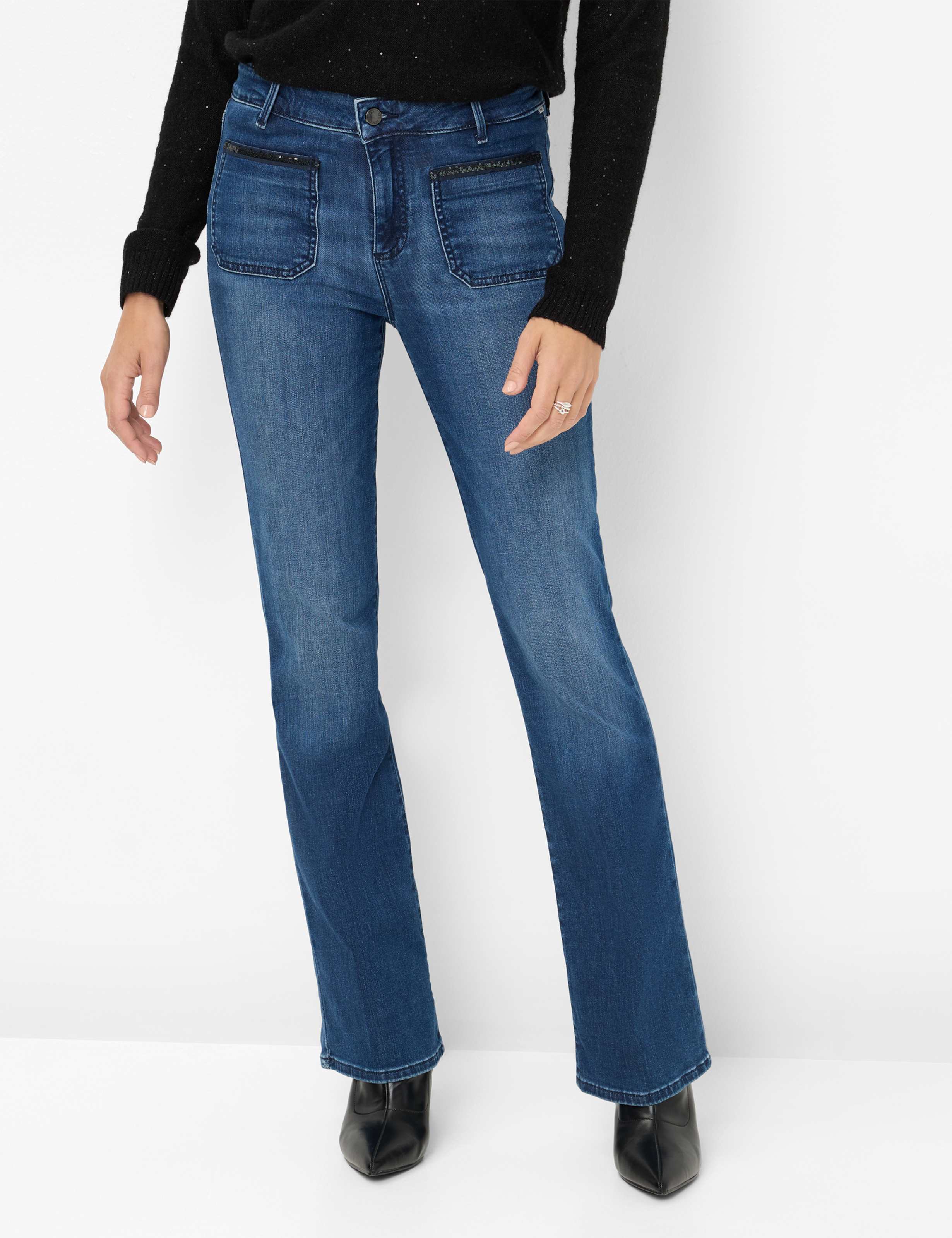 Tons bleus, Femme, Style SHAKIRA, MODEL_FRONT_ISHOP