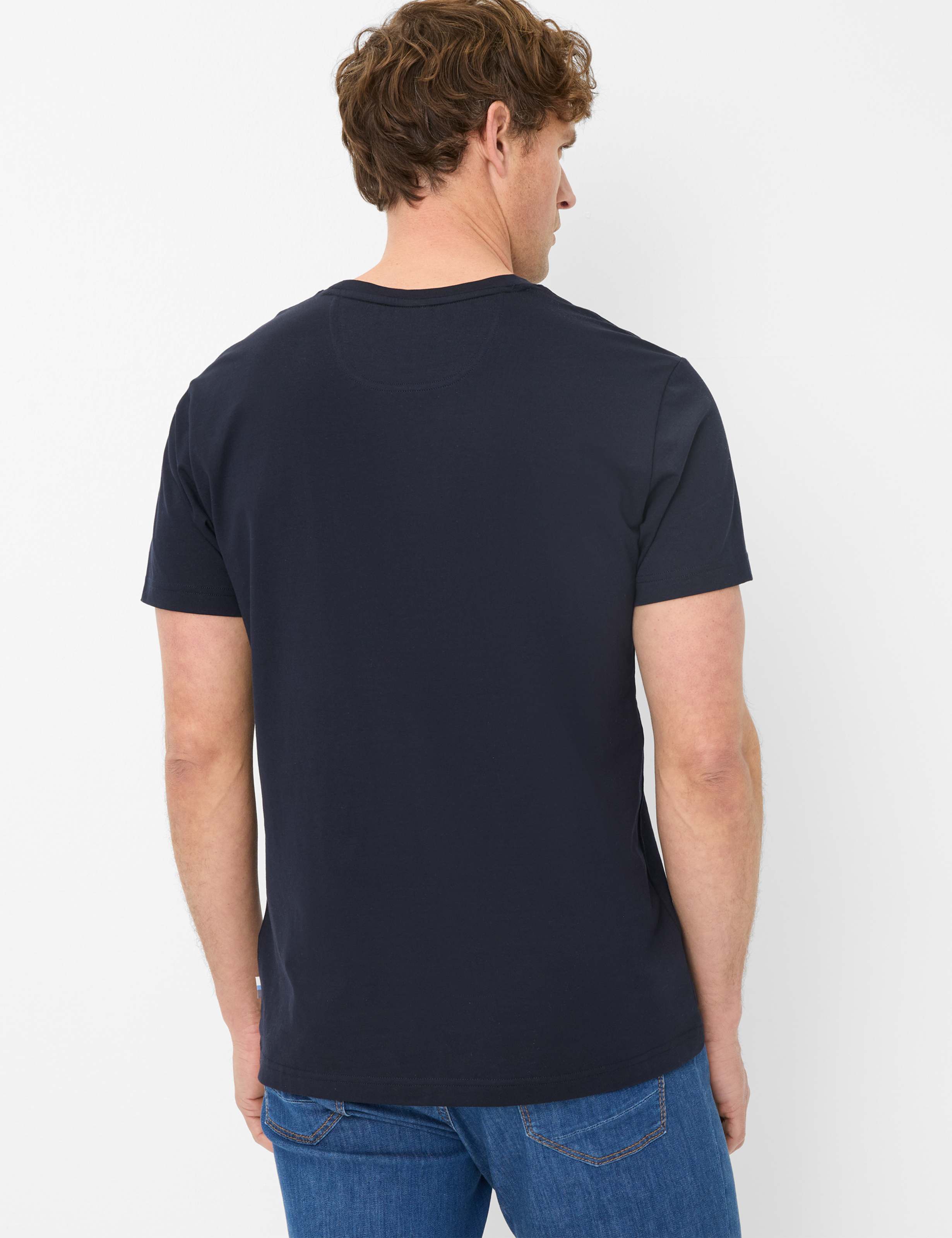 Homme Style TED Bleu Foncé  Dos mannequin