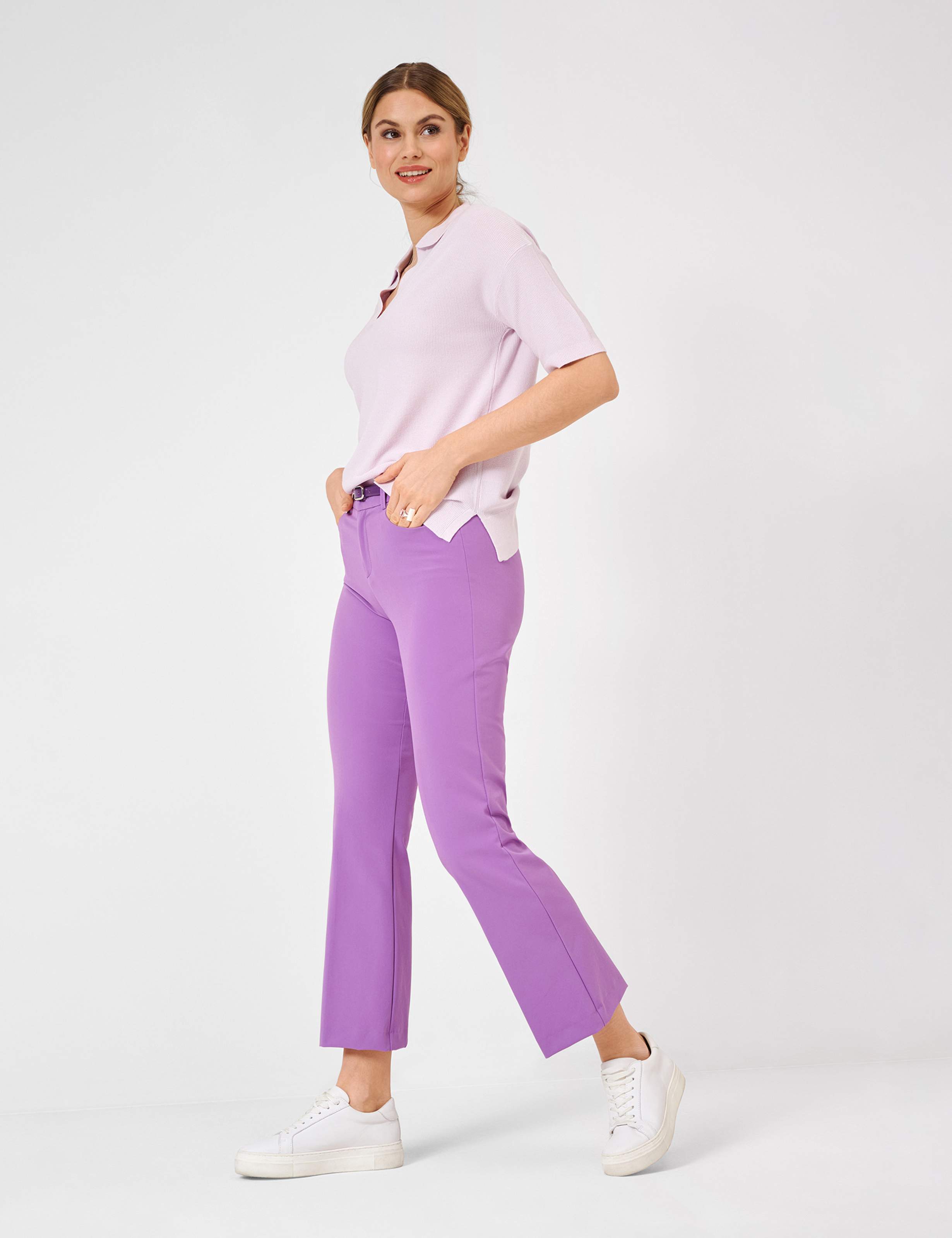 Women Style SHAKIRA S PURPLE Slim Fit Model Outfit