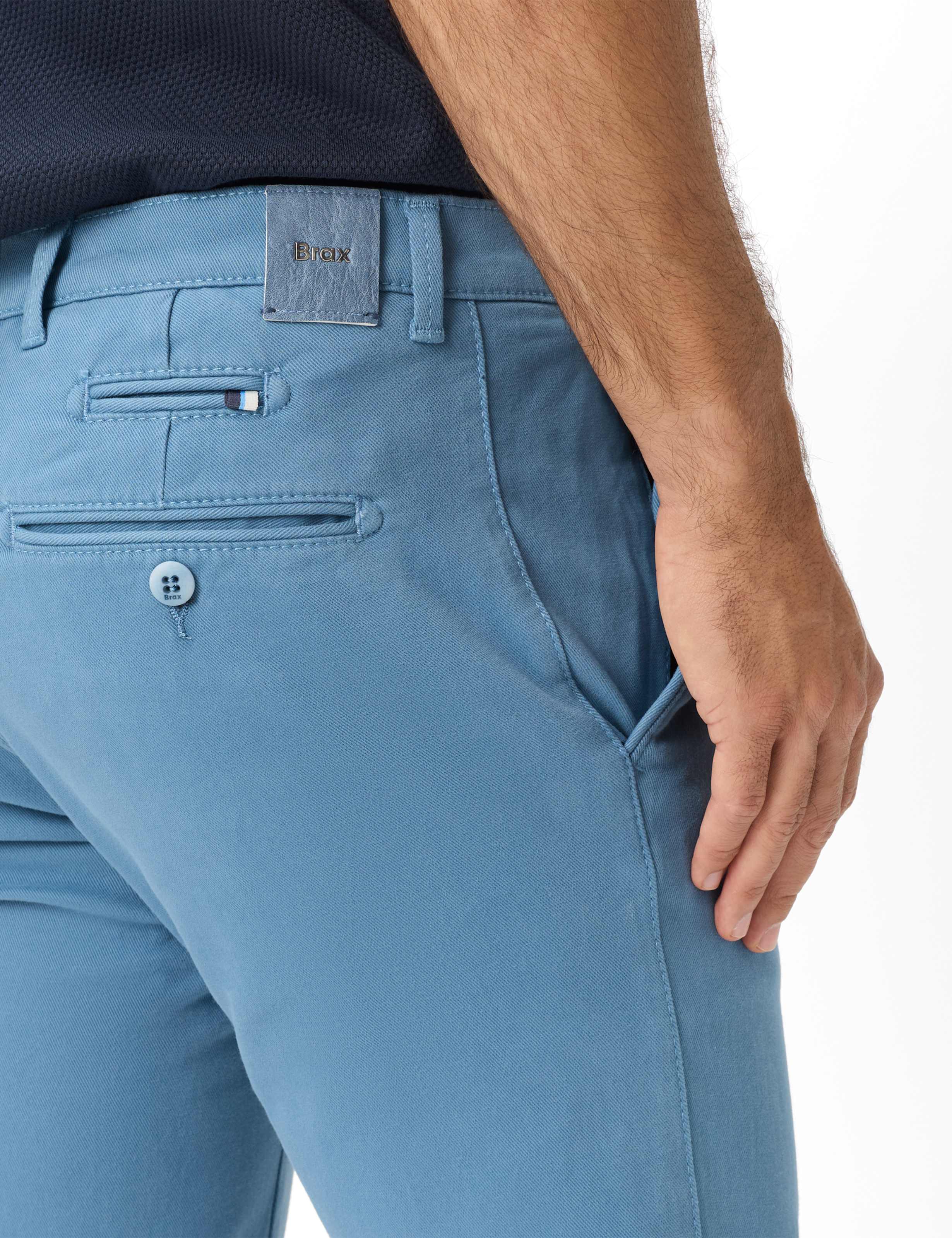 Herre Style FABIO IN Blå Modern Fit Detalje 2