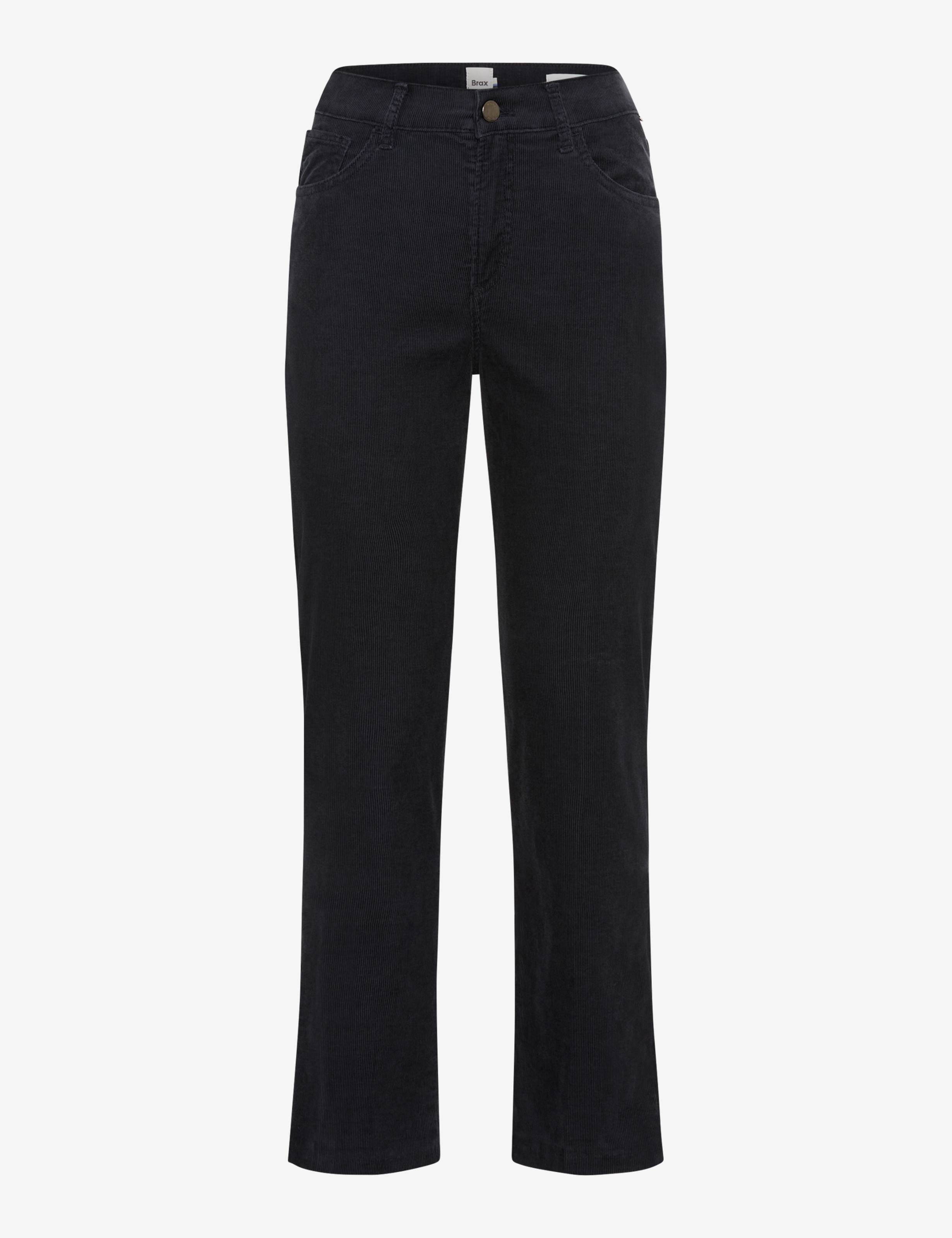 Femme Style MAY S Bleu Foncé Cigarette Fit Détourage avant