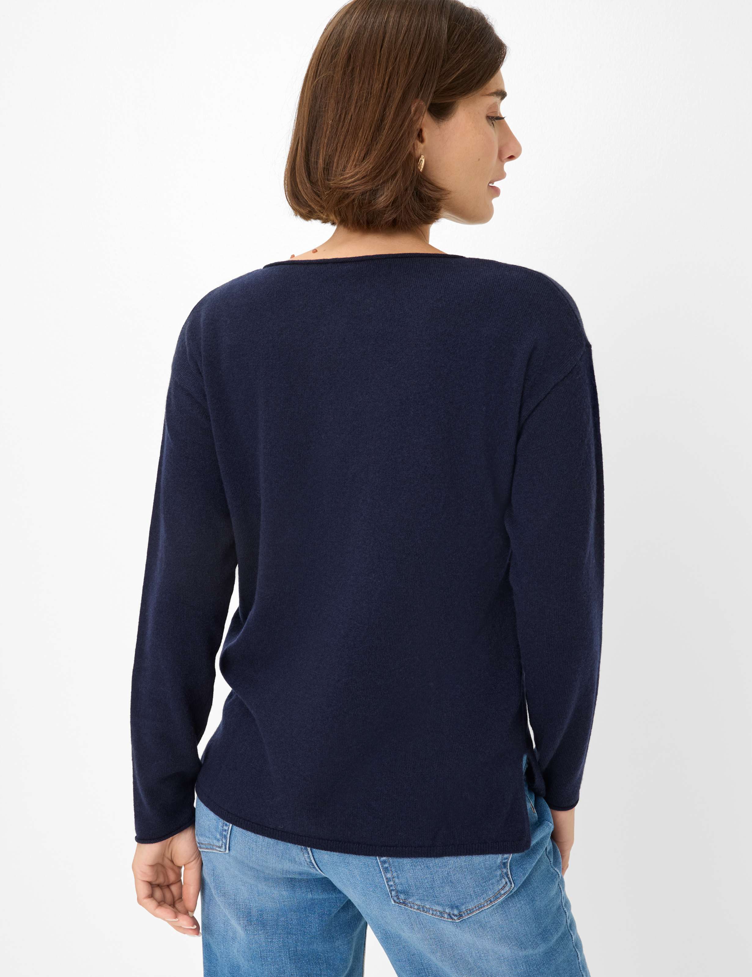 Femme Style LIZ Bleu Foncé  Dos mannequin