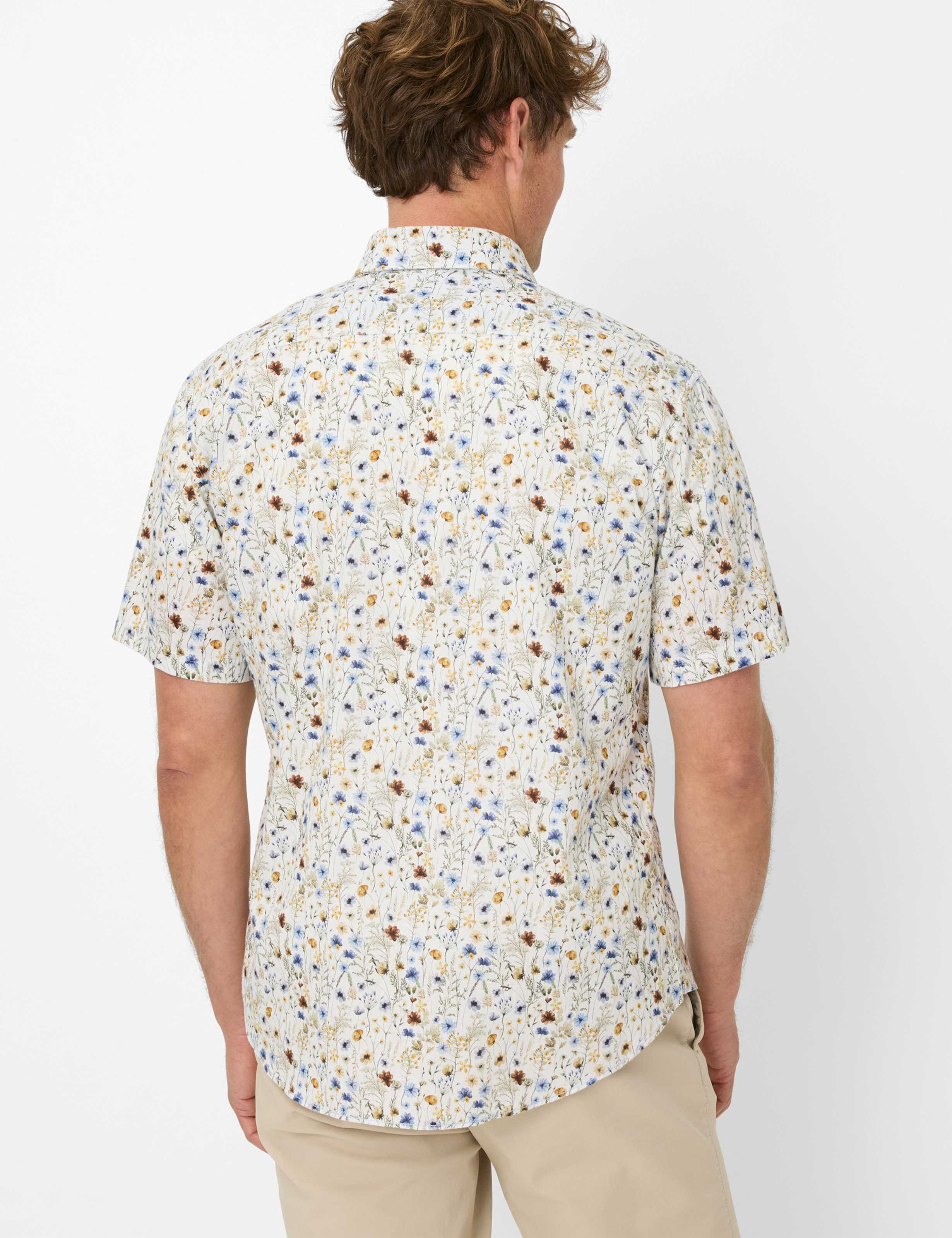 Herren Style HARDY Weiß  Model Rueck