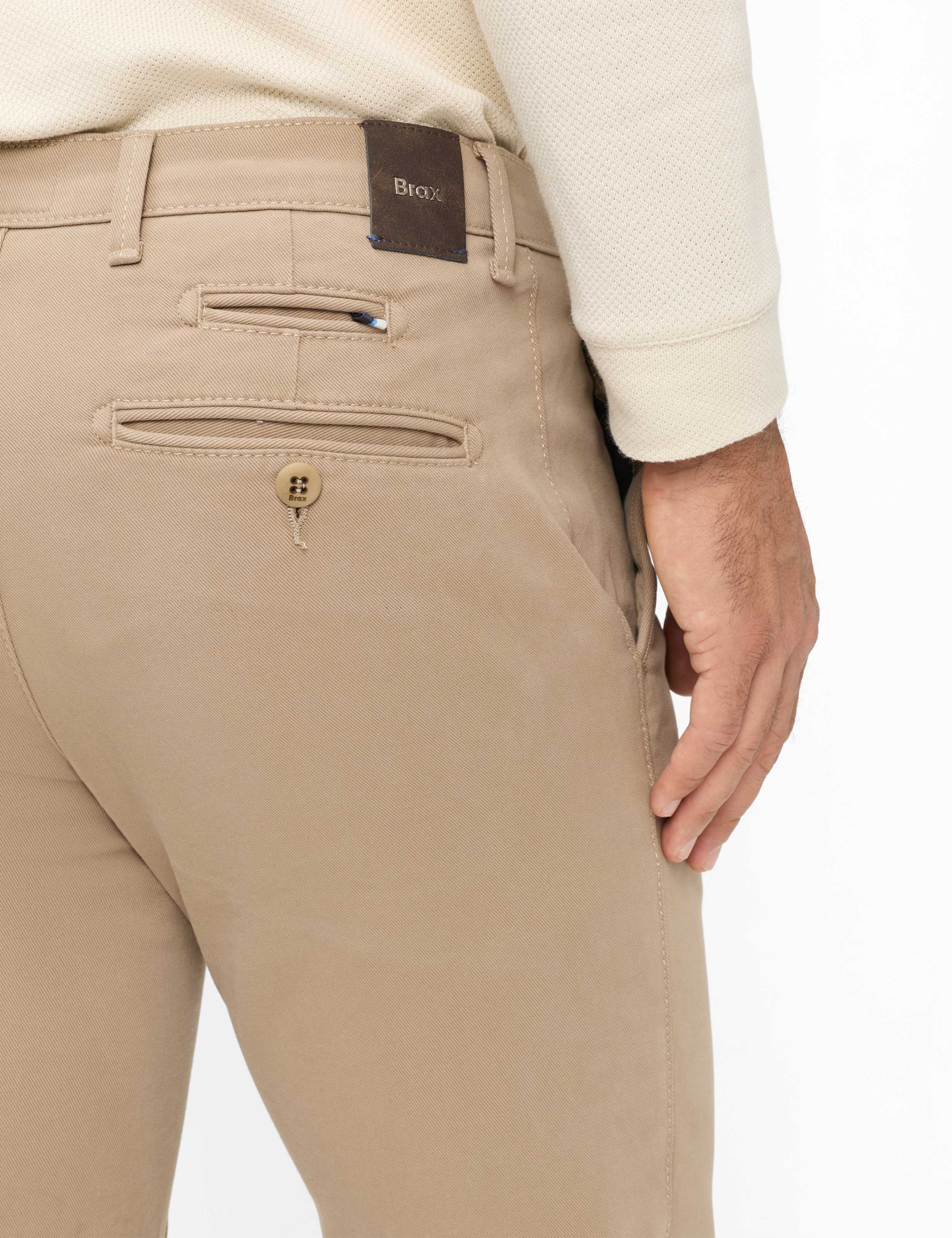 Men Style FABIO IN Beige Modern Fit Detail 2