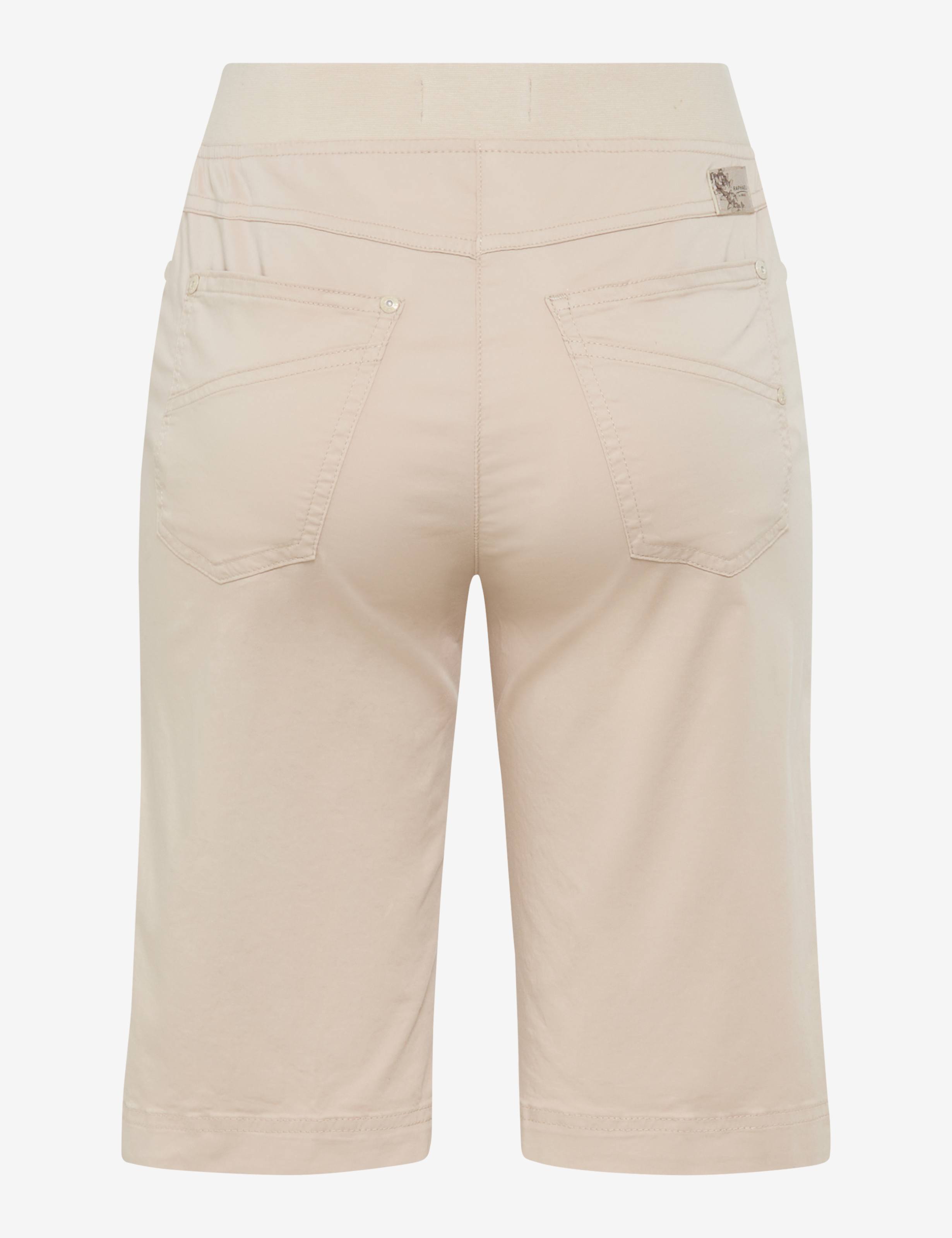 Damen Style PAMINA BERMUDA Hellbeige Slim Fit Freisteller Rueck