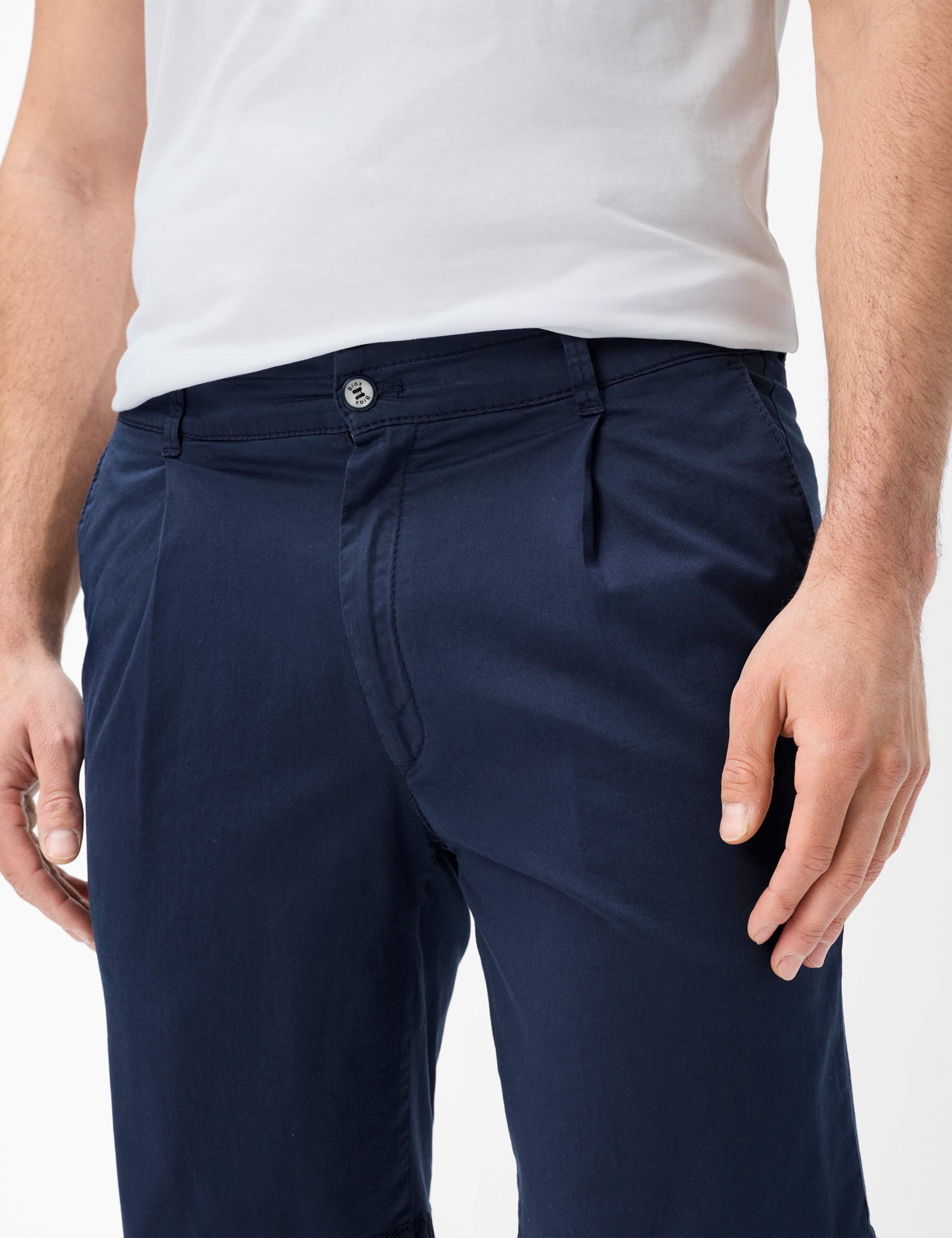 Homme Style TINO Bleu Foncé Relaxed Fit Détail 2