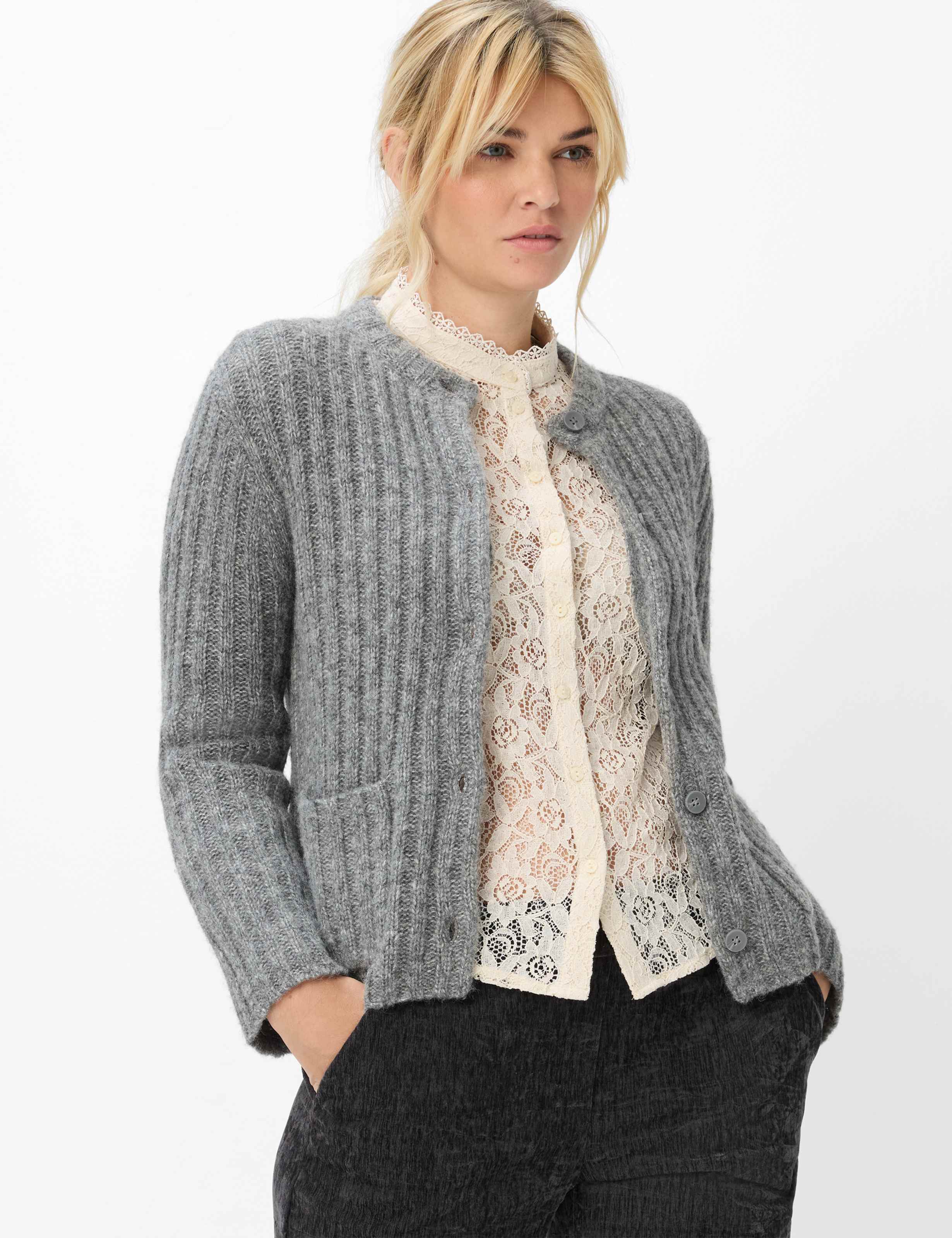 Grautöne, Damen, Style ANN, MODEL_FRONT_ISHOP