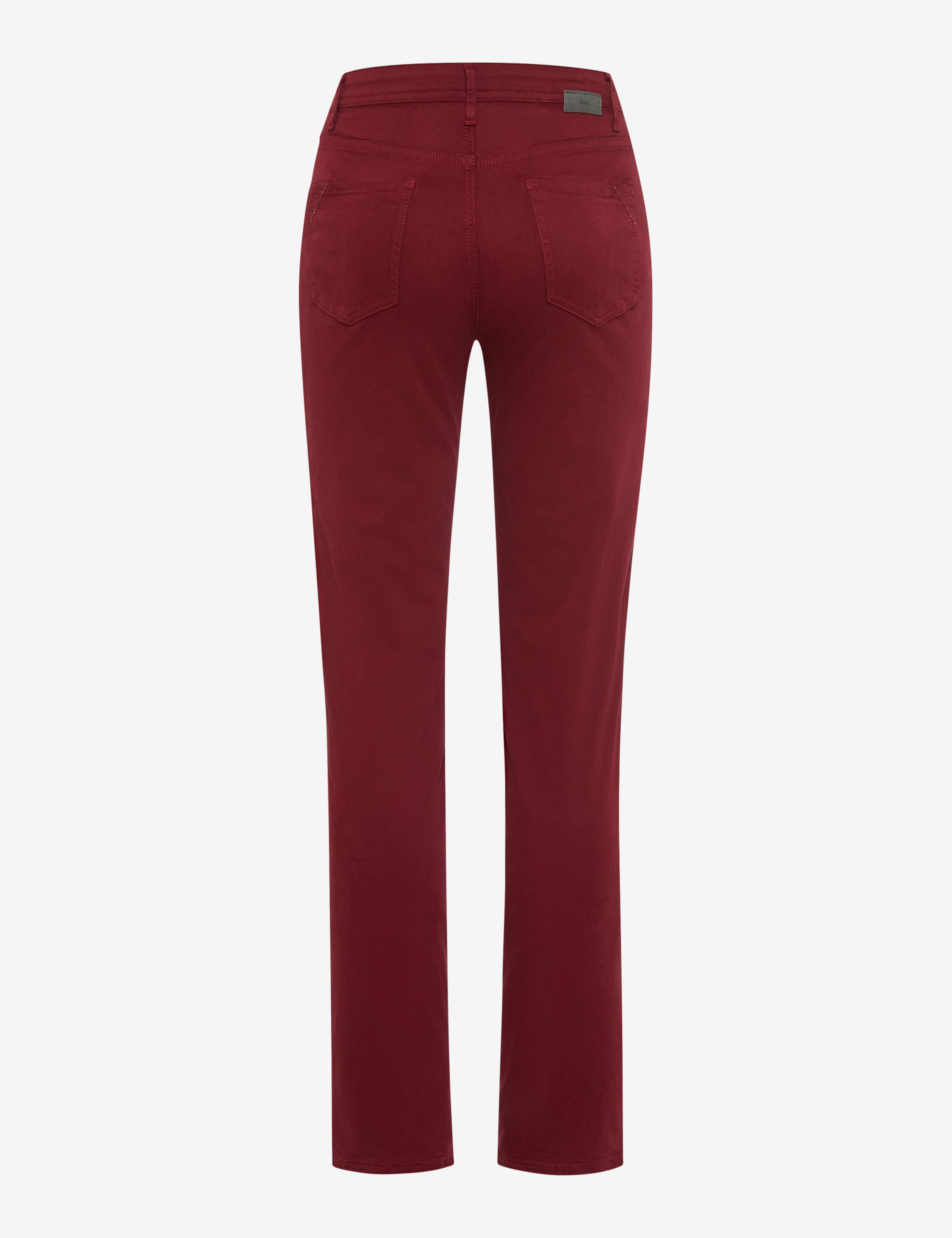 Damen Style CAROLA Denim Dunkelrot Feminine Fit Freisteller Rueck