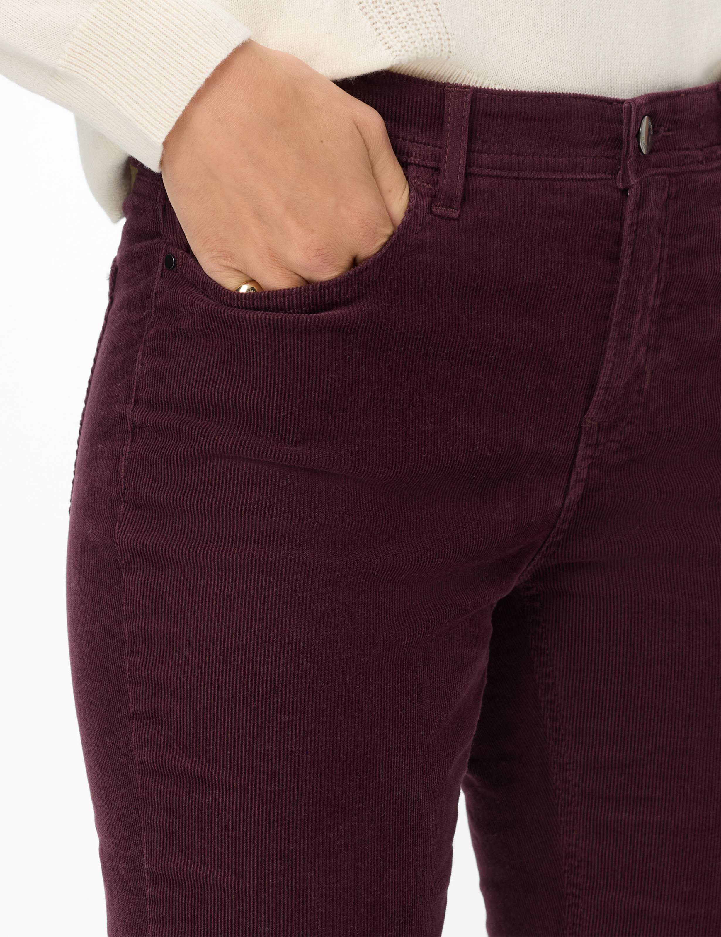 Femme Style CAROLA Violette Foncé Feminine Fit Détail 2