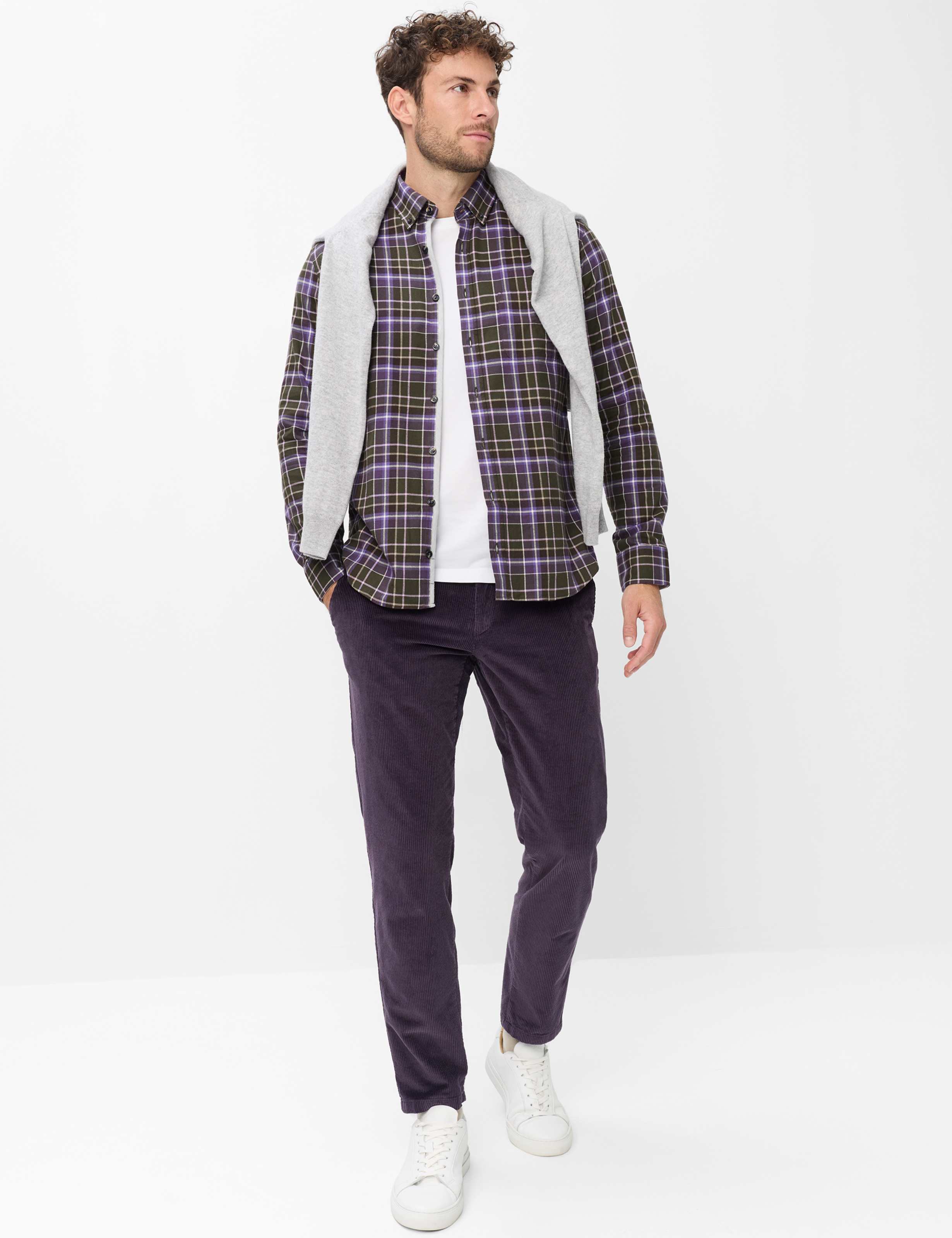 Heren Style DANIEL Donkergroen  Model outfit