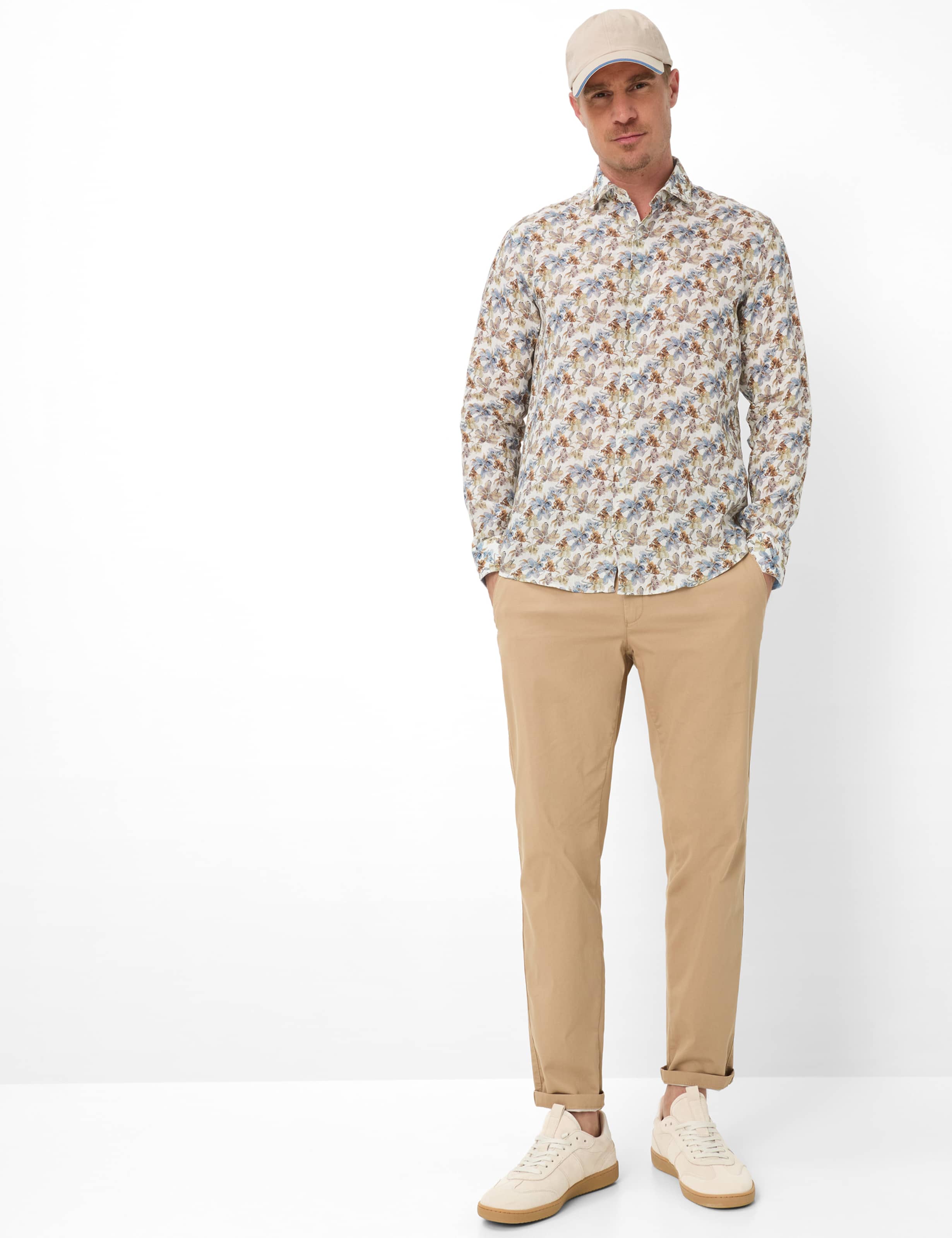 Herren Style HAROLD Blau  Model Outfit