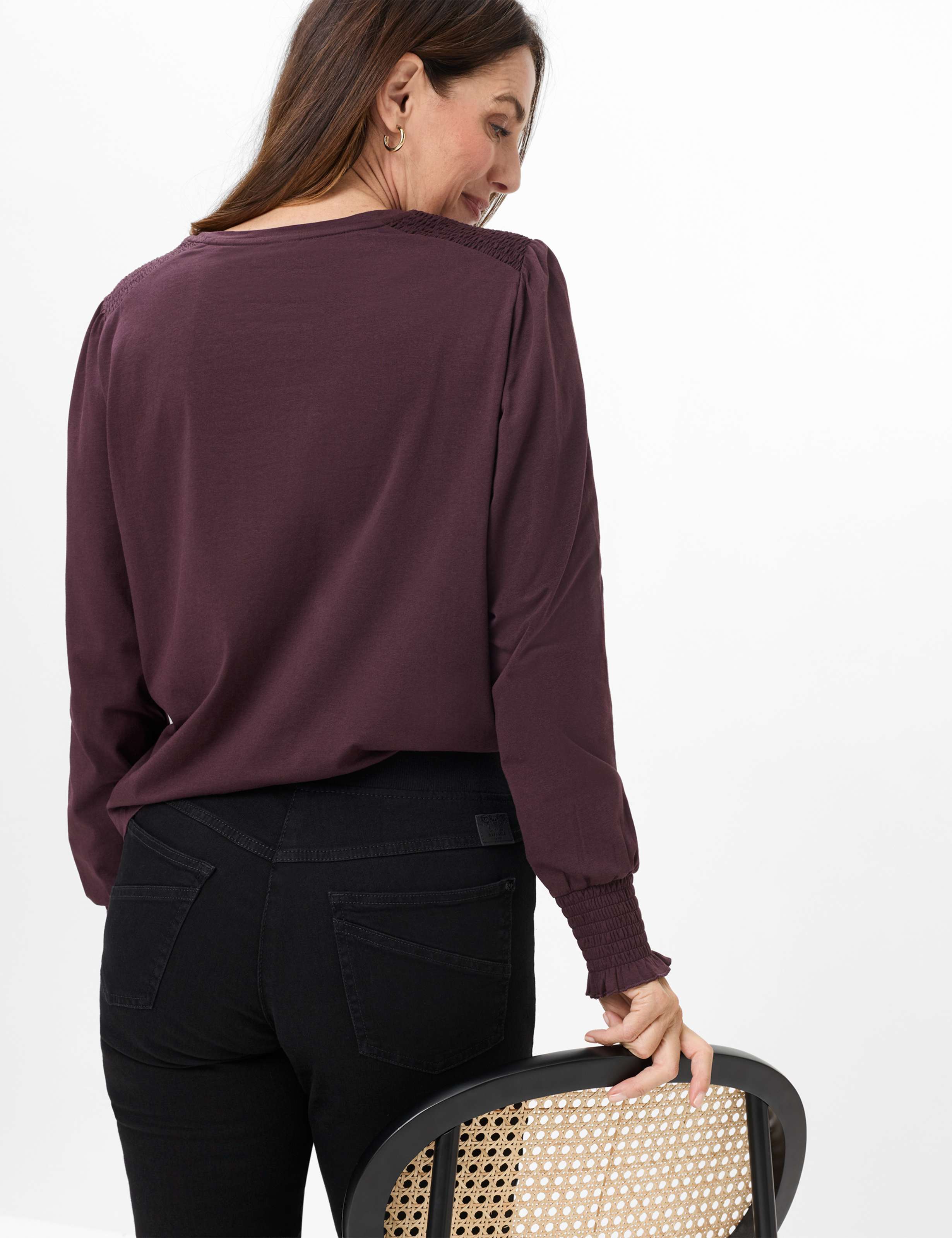 Damen Style CARINA Denim Schwarz Comfort Plus Fit Detail 1