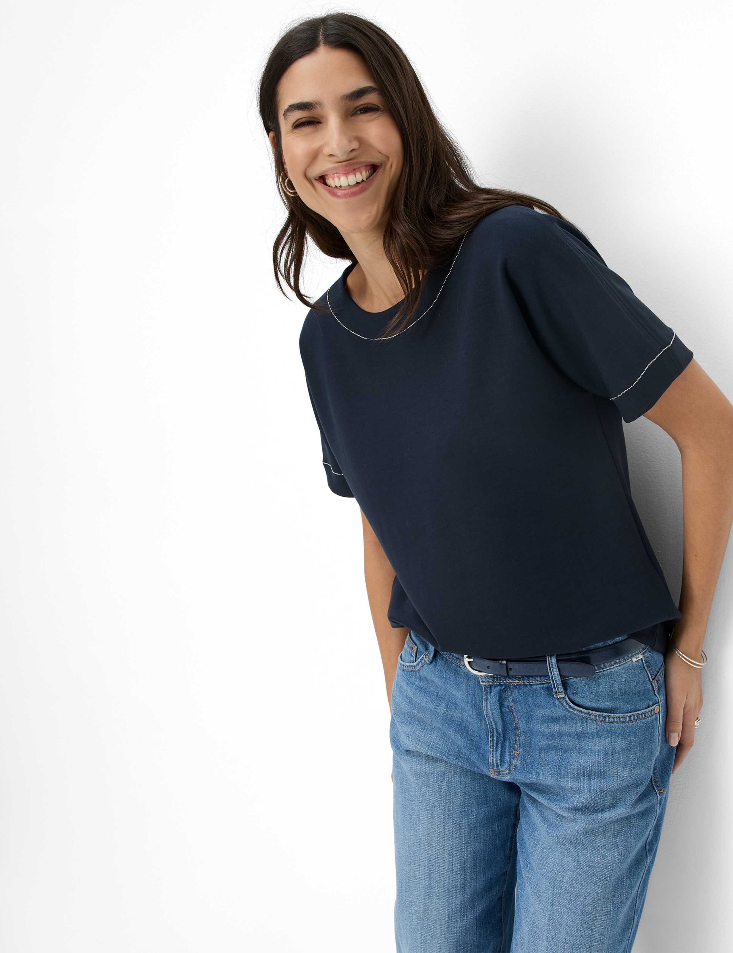 Femme Style BAILEE Bleu Foncé  Détail 1