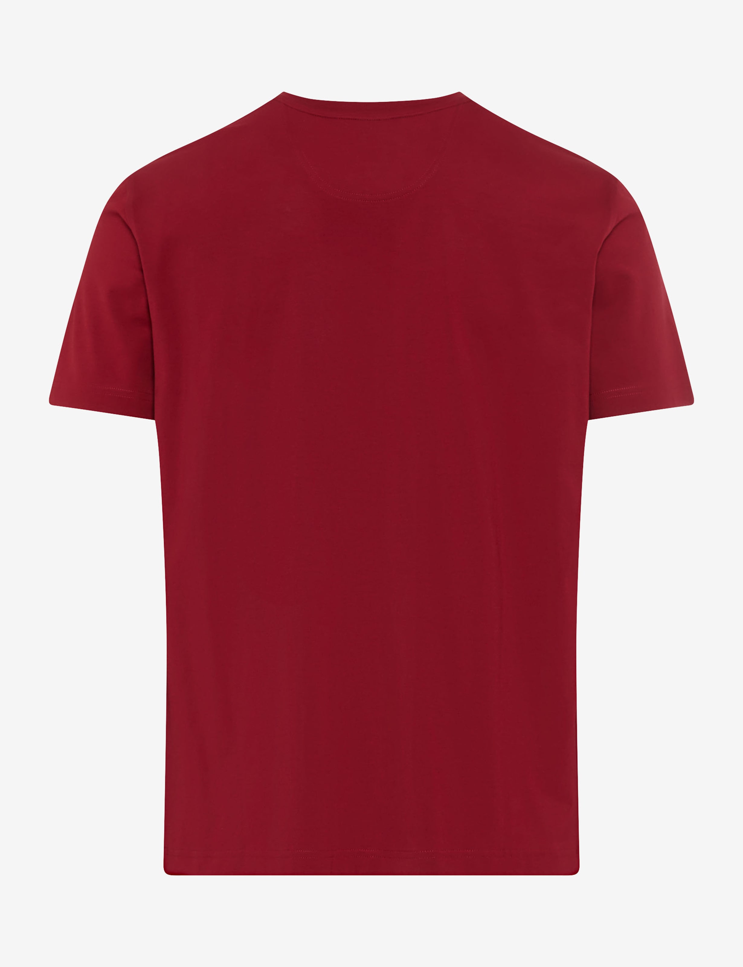 Herren Style TED Dunkelrot  Freisteller Rueck