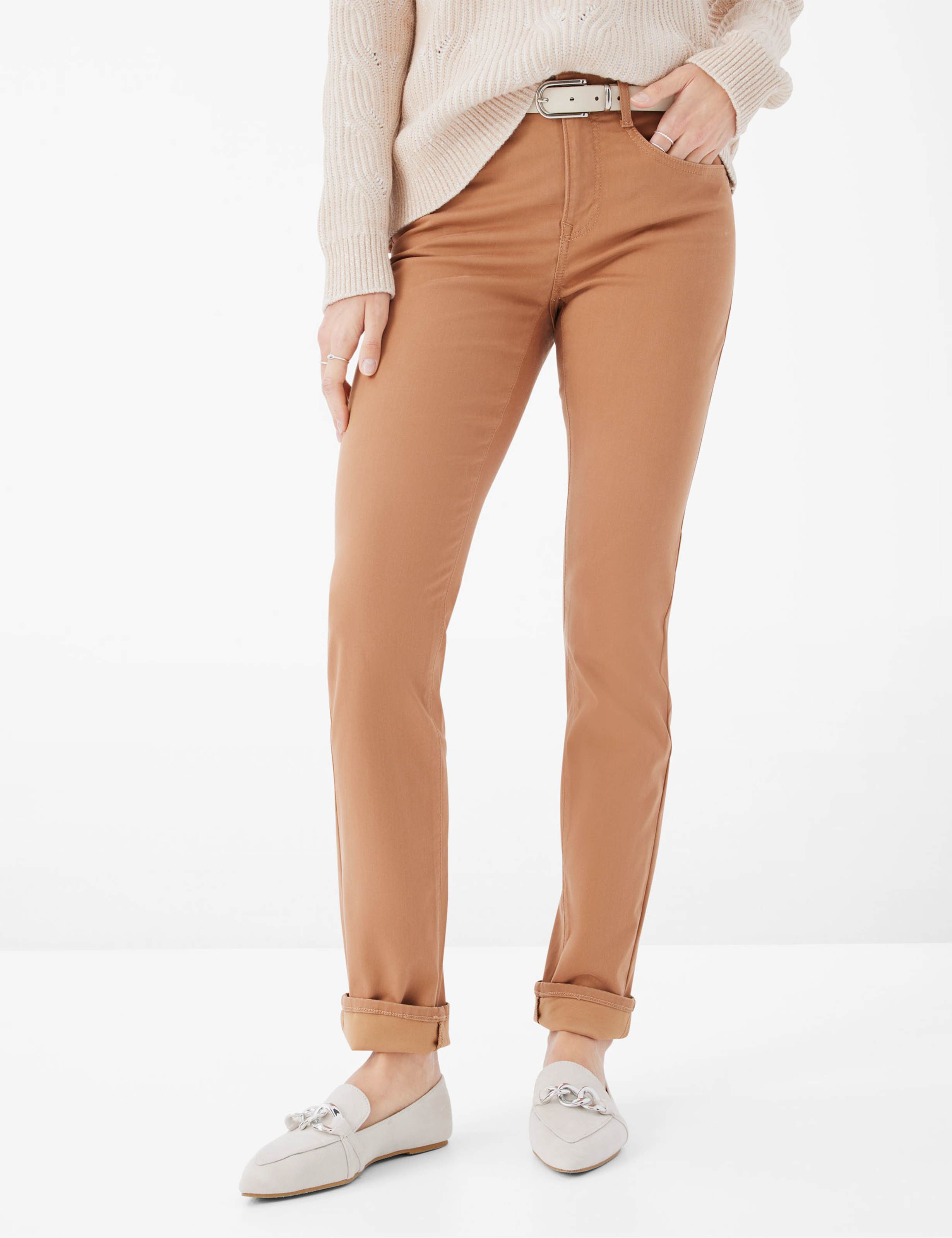 Shades of brown, Women, REGULAR, Style MARY, MODEL_FRONT_ISHOP