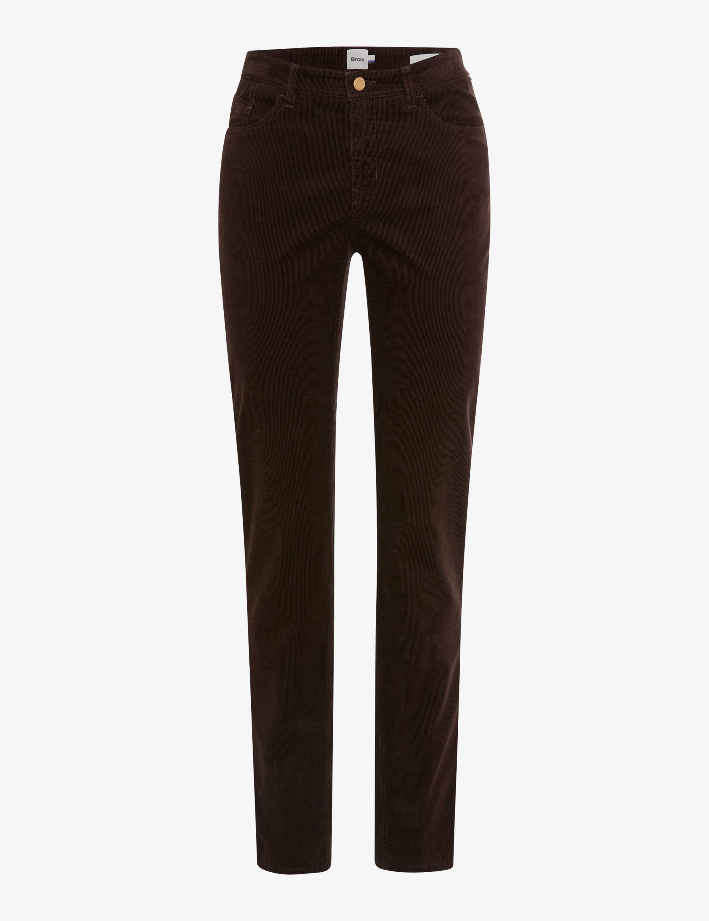 Femme Style MARY Rouge Foncé Regular Fit Détourage avant