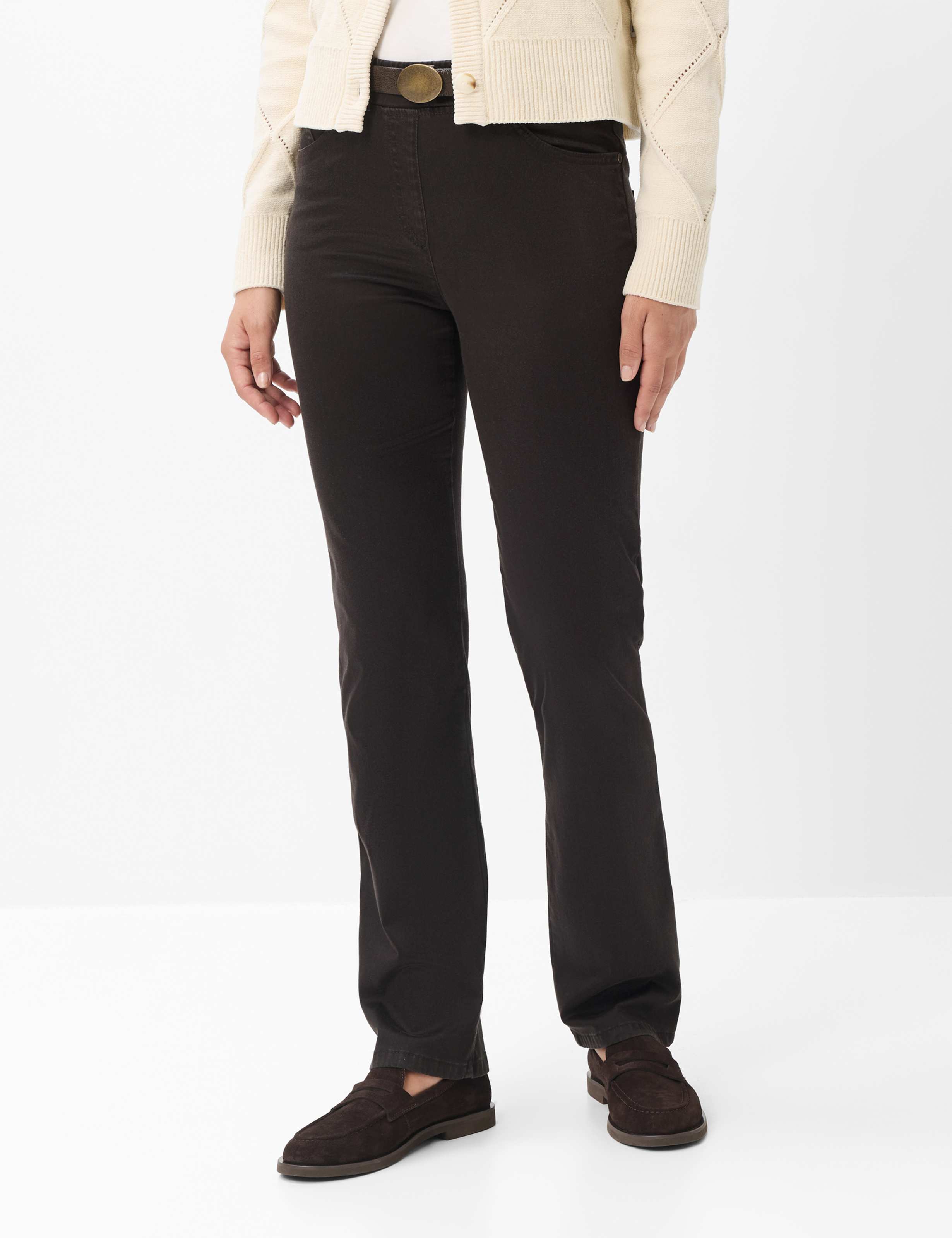 Brauntöne, Damen, Style LAVINA STRAIGHT, MODEL_FRONT_ISHOP