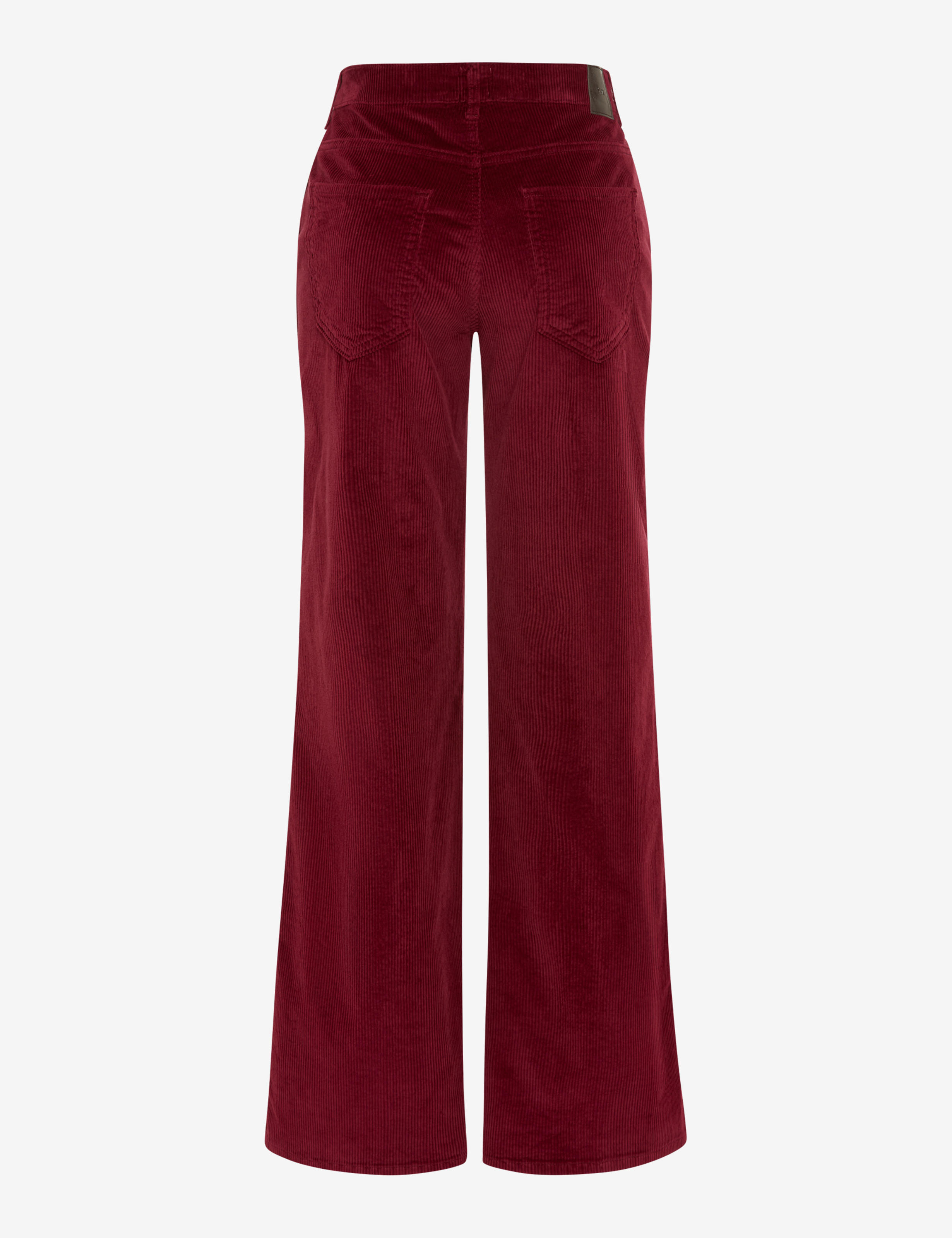 Damen Style MAINE Dunkelrot Wide Leg Freisteller Rueck