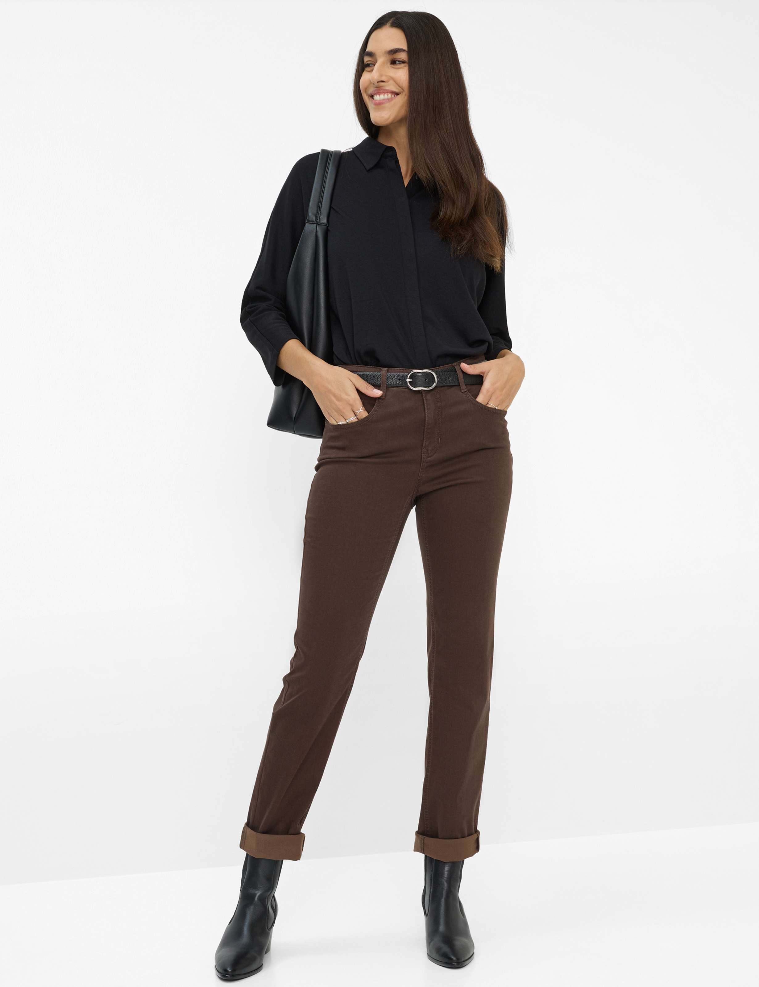 Tinten bruin, Dames, Style MARY, MODEL_FRONT_ISHOP