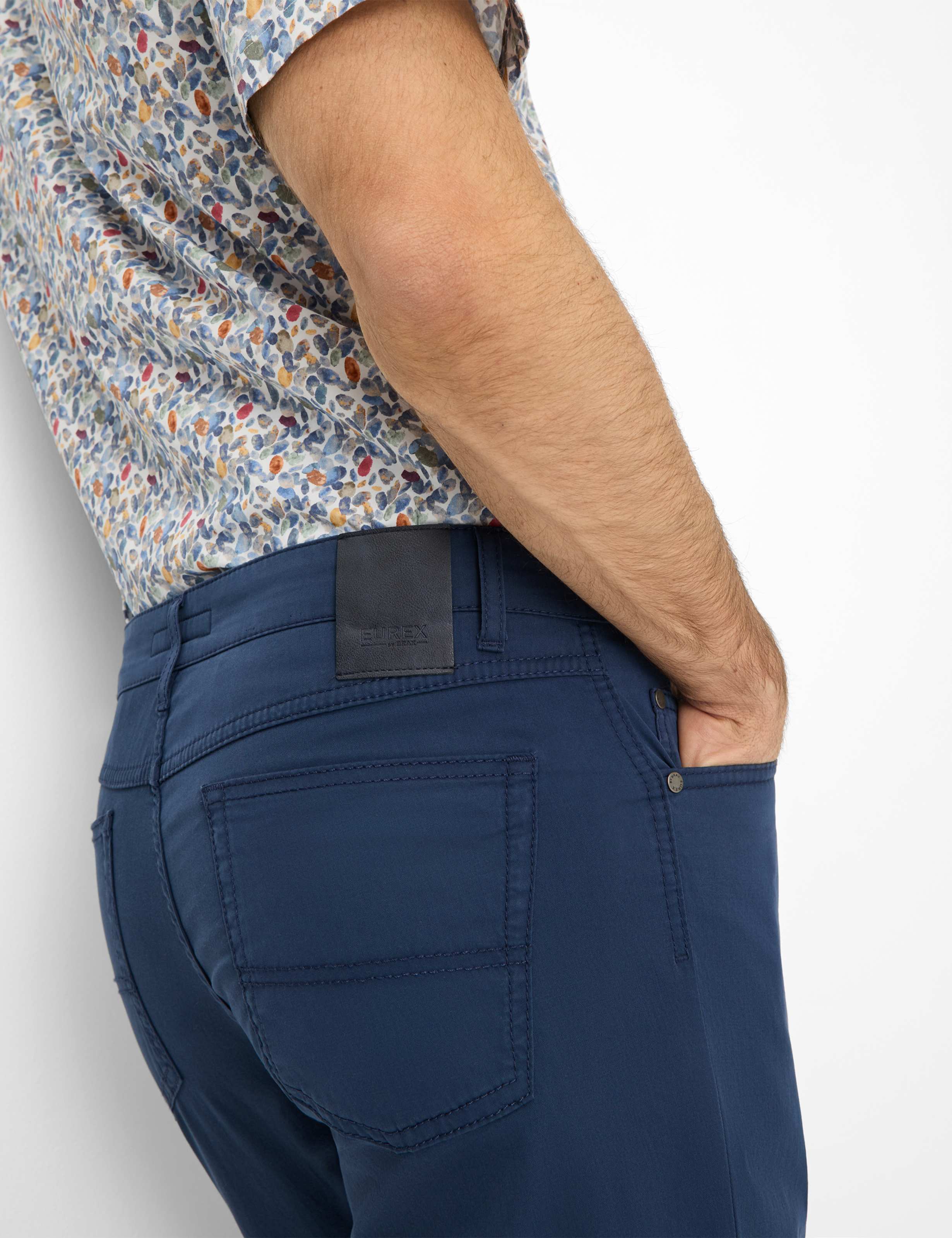 Homme Style CARLOS Bleu Regular Fit Détail 1