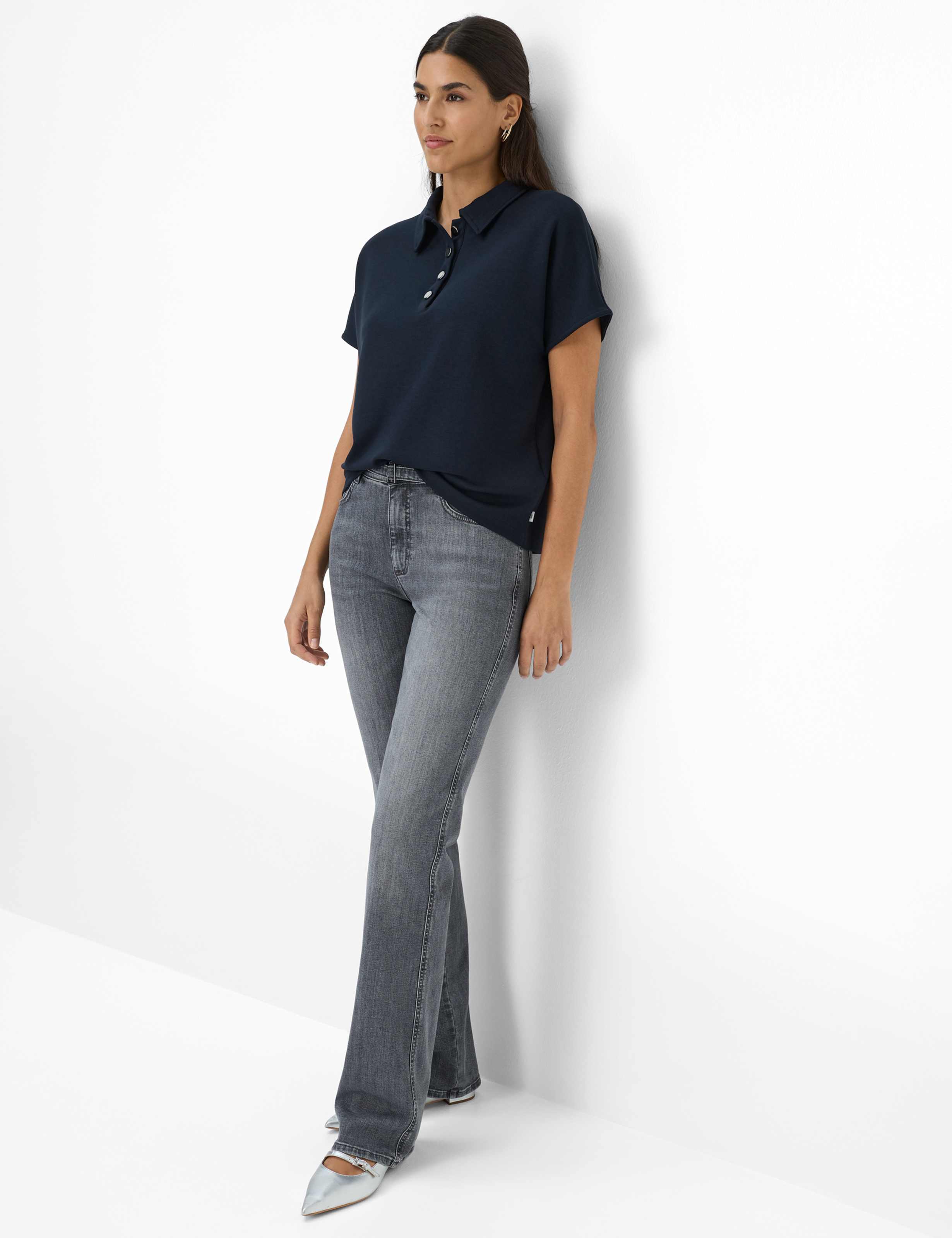 Dames Style BRAIDY S Donkerblauw  Model outfit