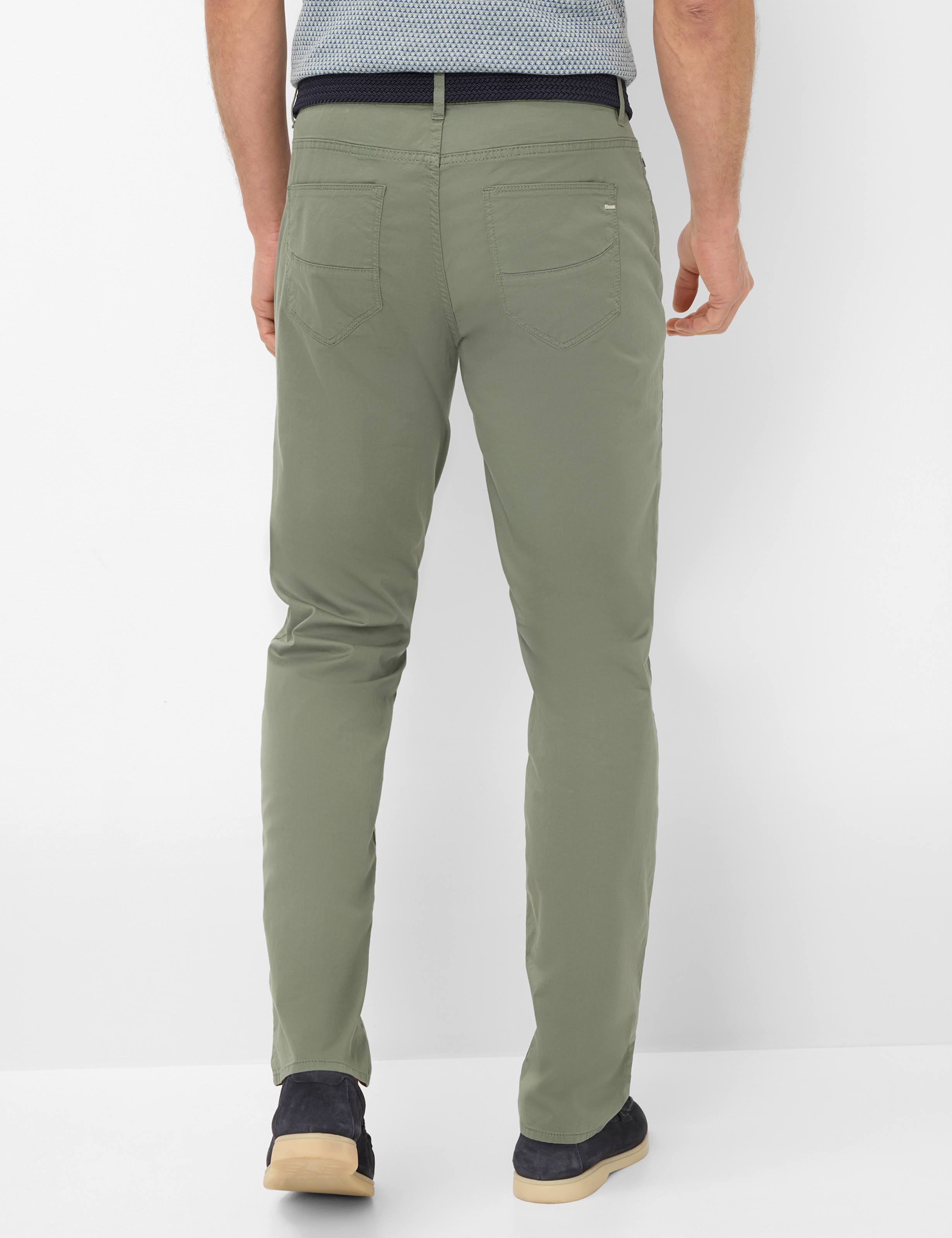 Men Style CADIZ Green Straight Fit Model back