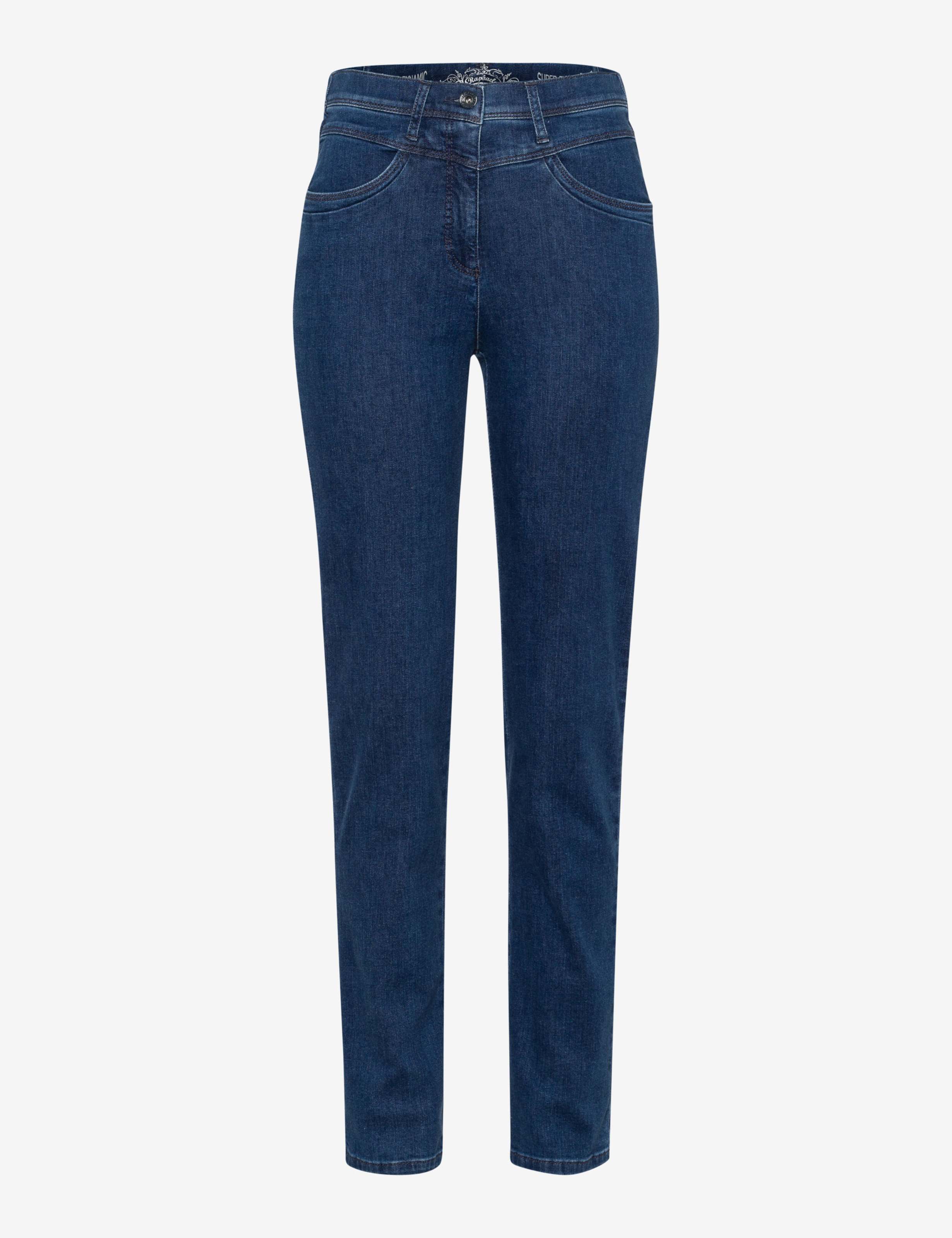 Damen Style LAURA NEW Denim Blau Super Slim Fit Freisteller Front