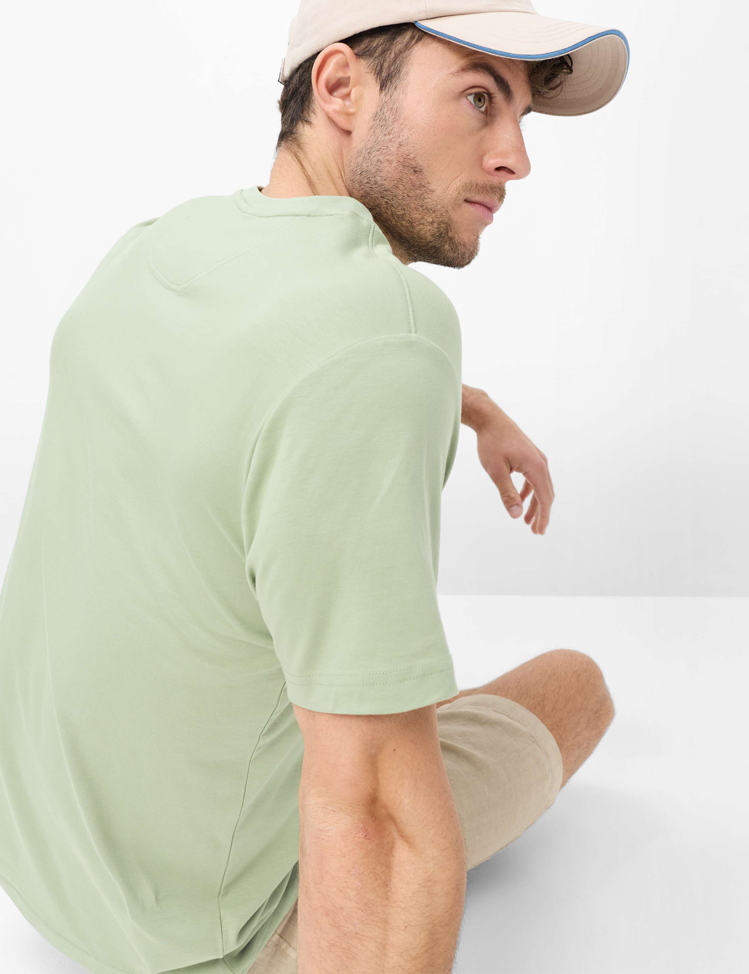Herren Style TED Hellgrün  Detail 1