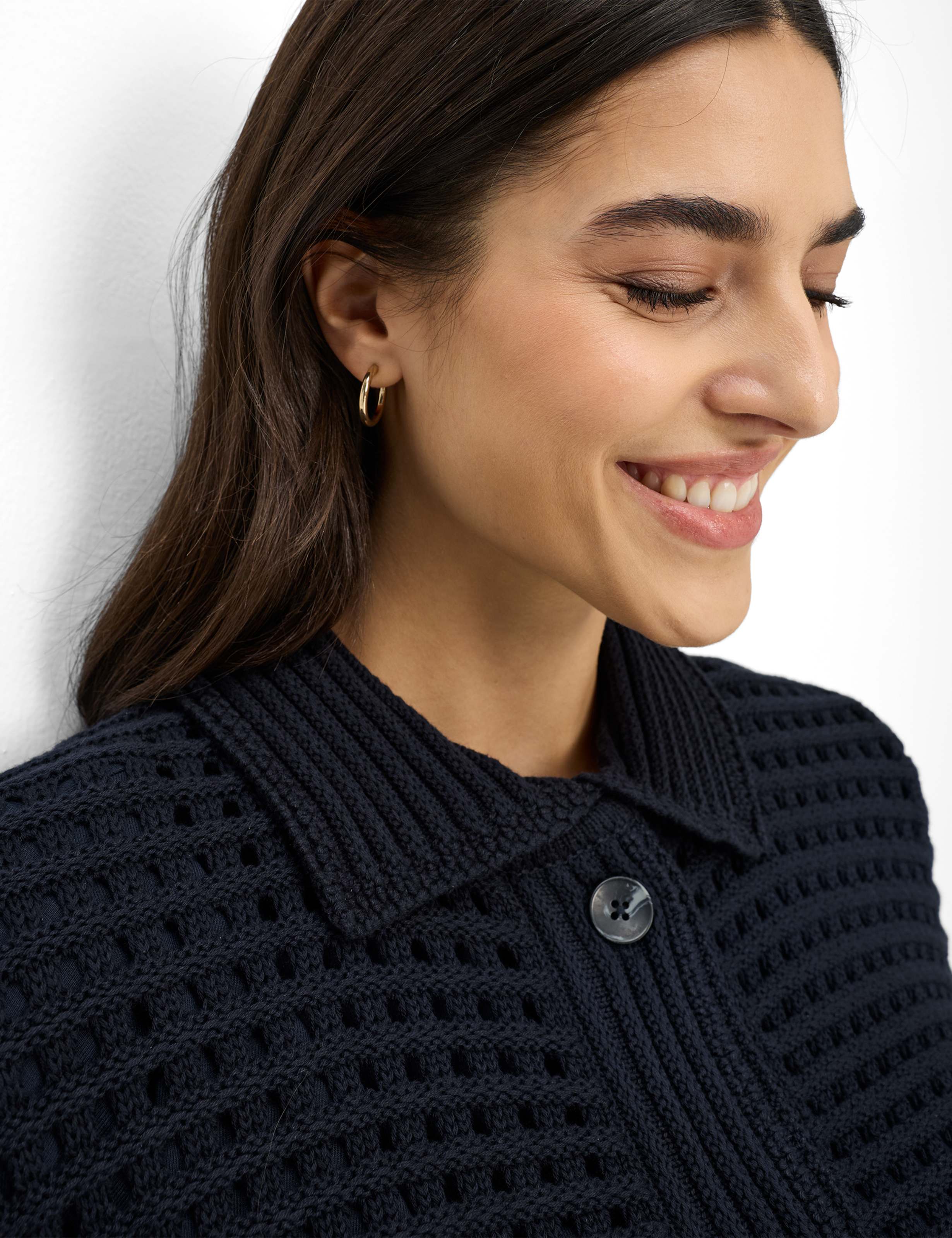 Damen Style AMI Dunkelblau  Detail 2