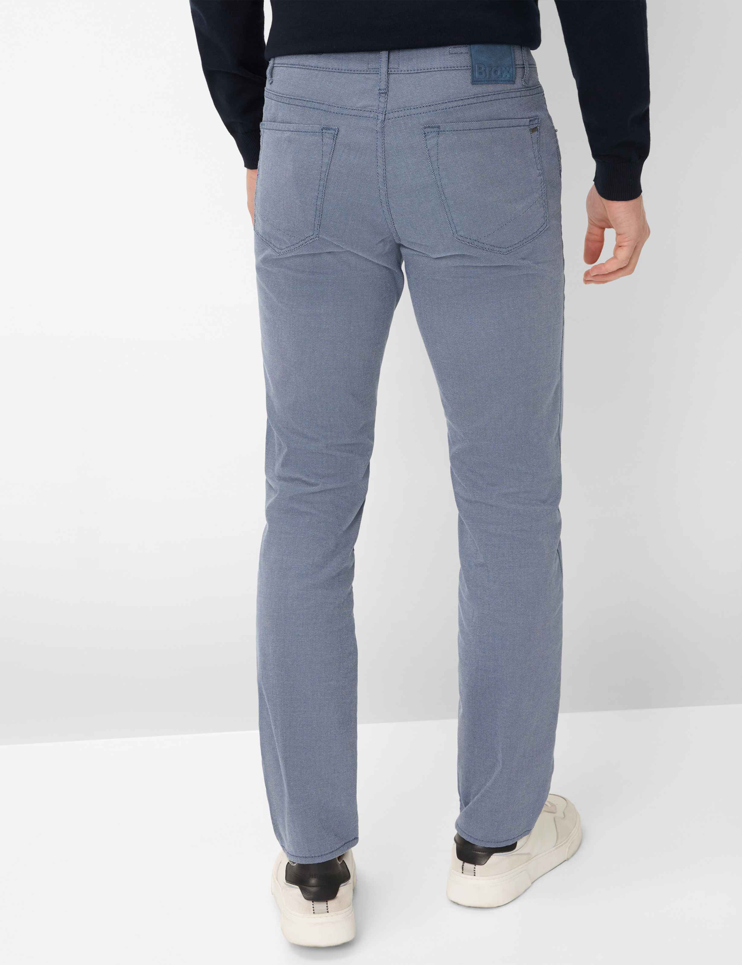 Herre Style CHUCK Blå Modern Fit Model ryg
