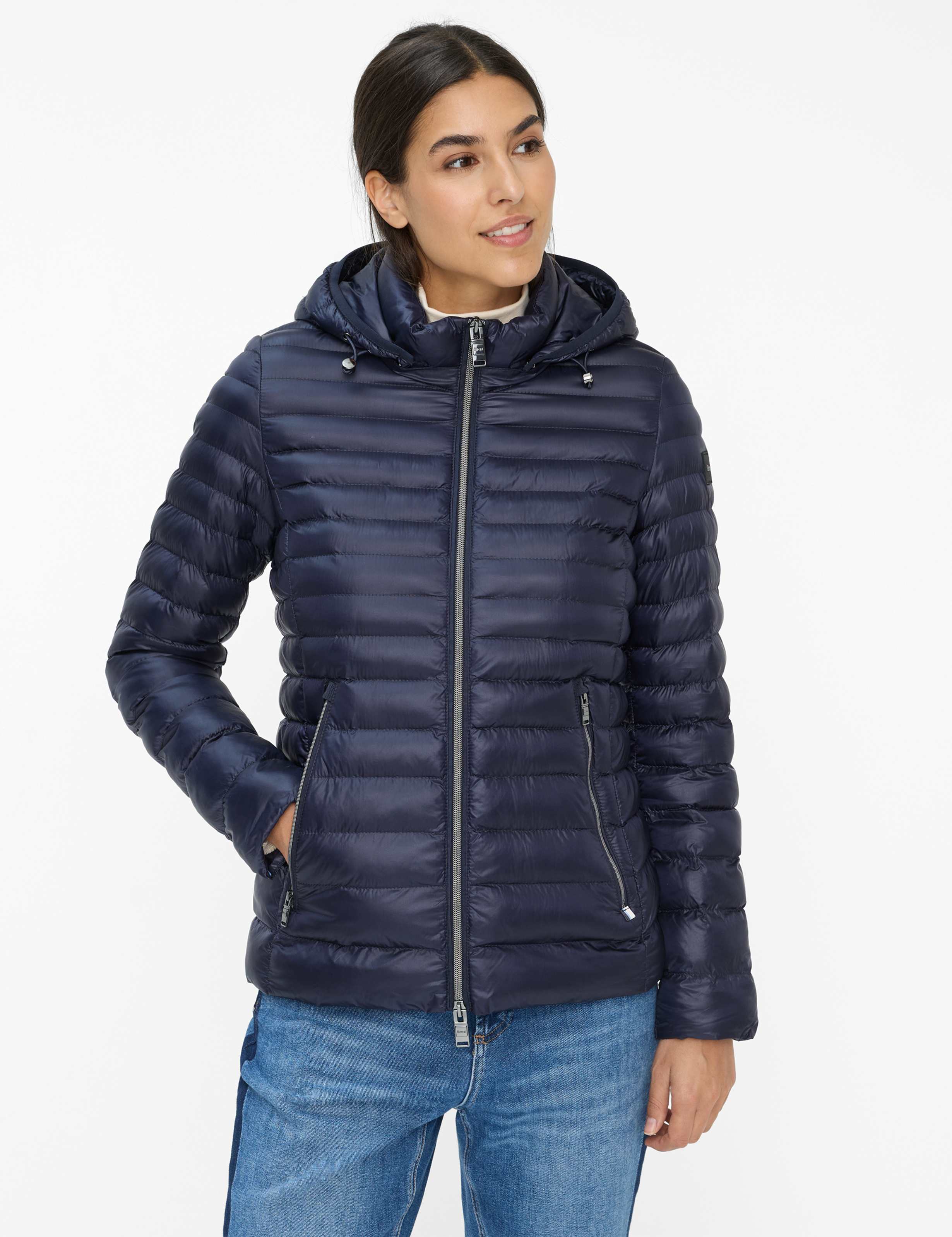 Thumbnail - Brax Damen Steppjacke Style BERN navy, dunkelblau, Gr. 40