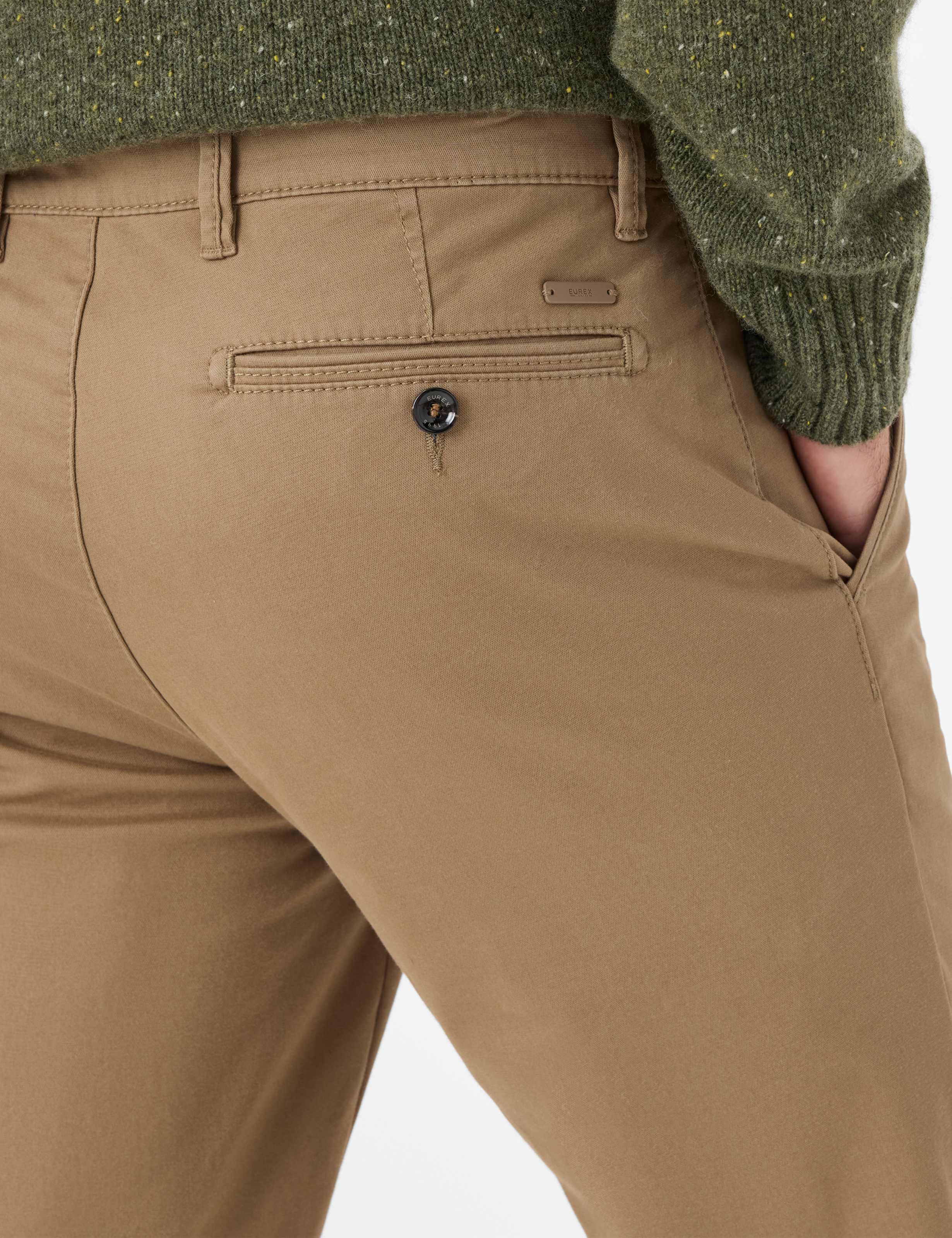 Homme Style JIM TT Marron Clair Regular Fit Détail 2