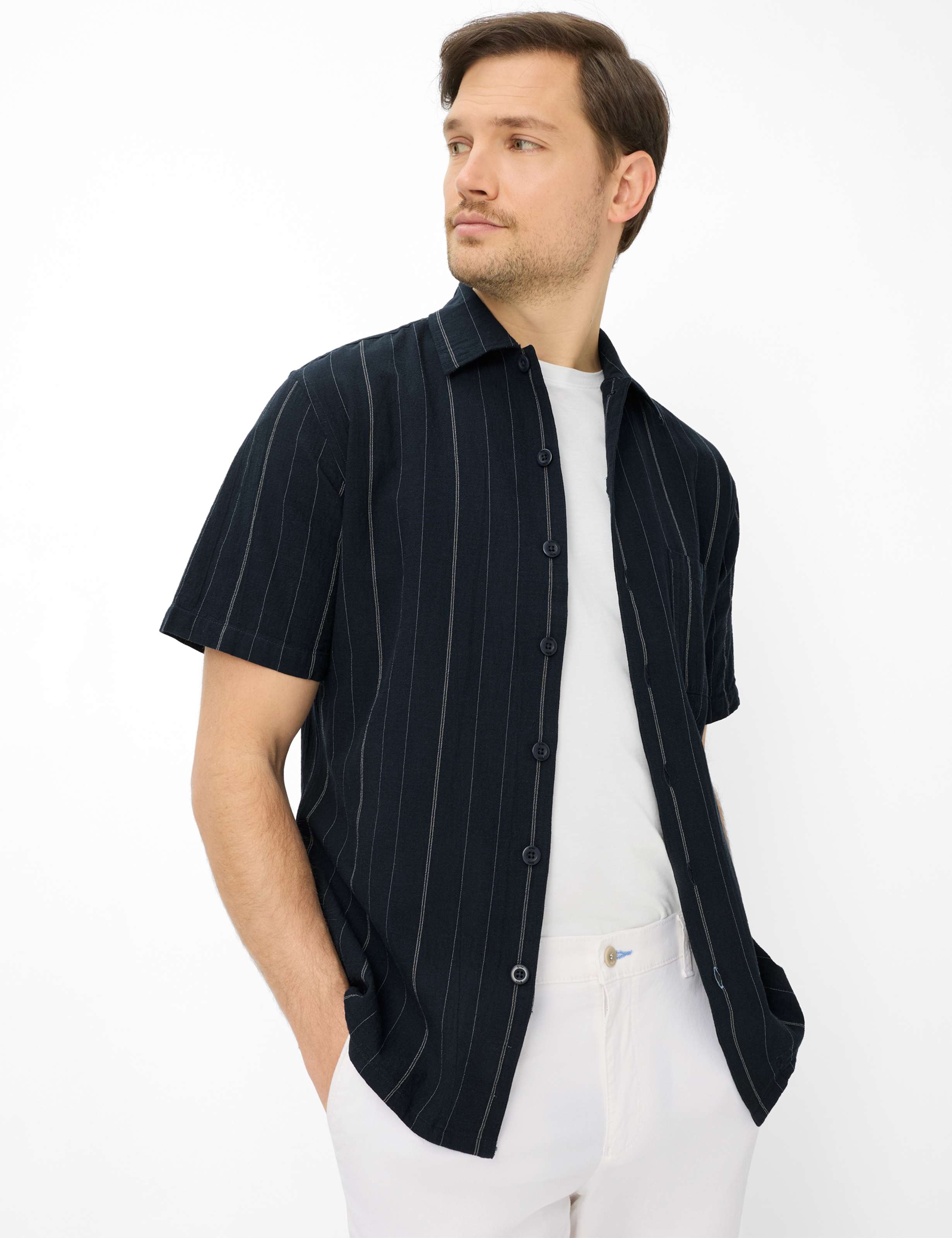 Tinten blauw, Heren, Style LUKE, MODEL_FRONT_ISHOP