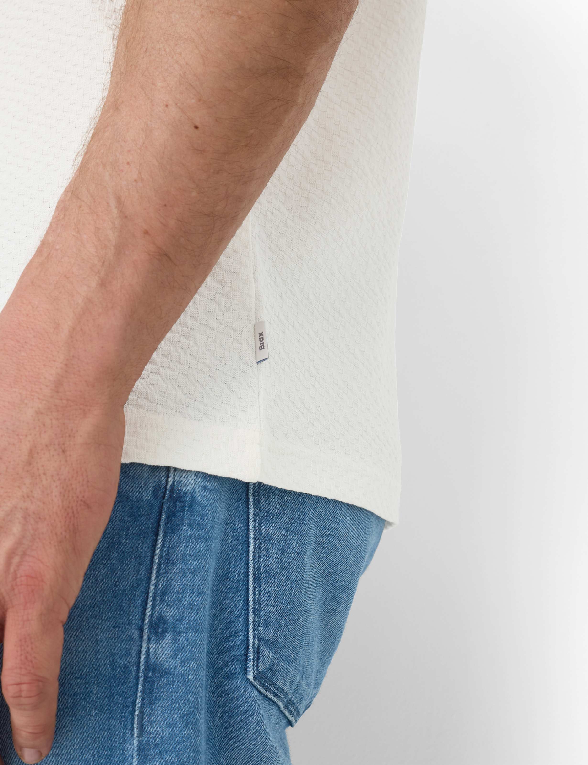 Herren Style PAN Cremeweiß  Detail 2