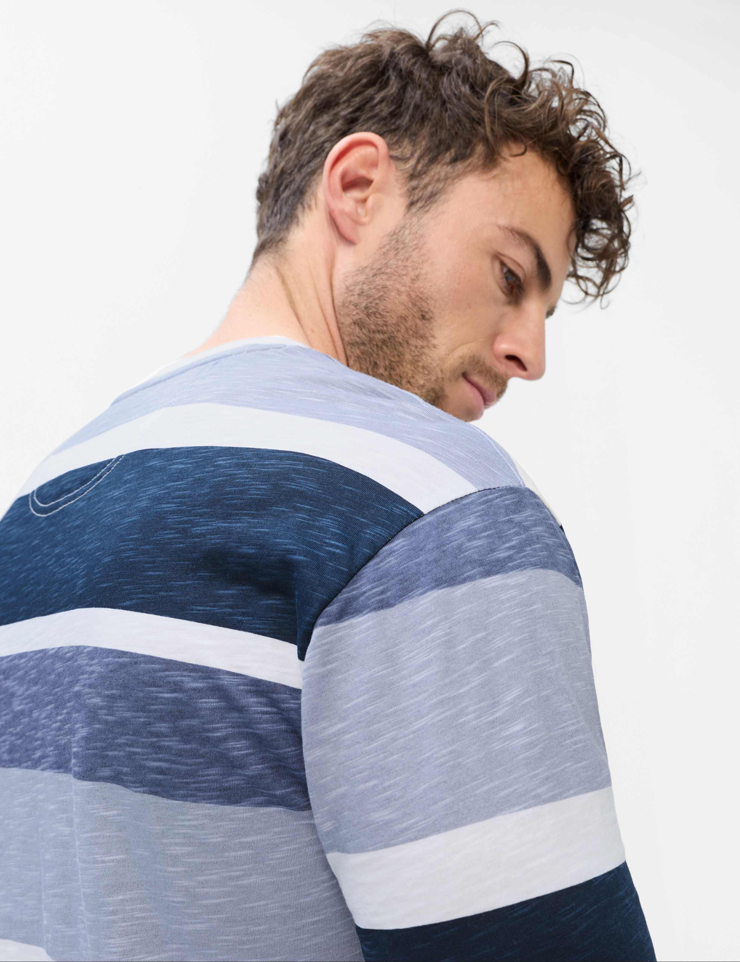 Homme Style TROY Blanc  Détail 2