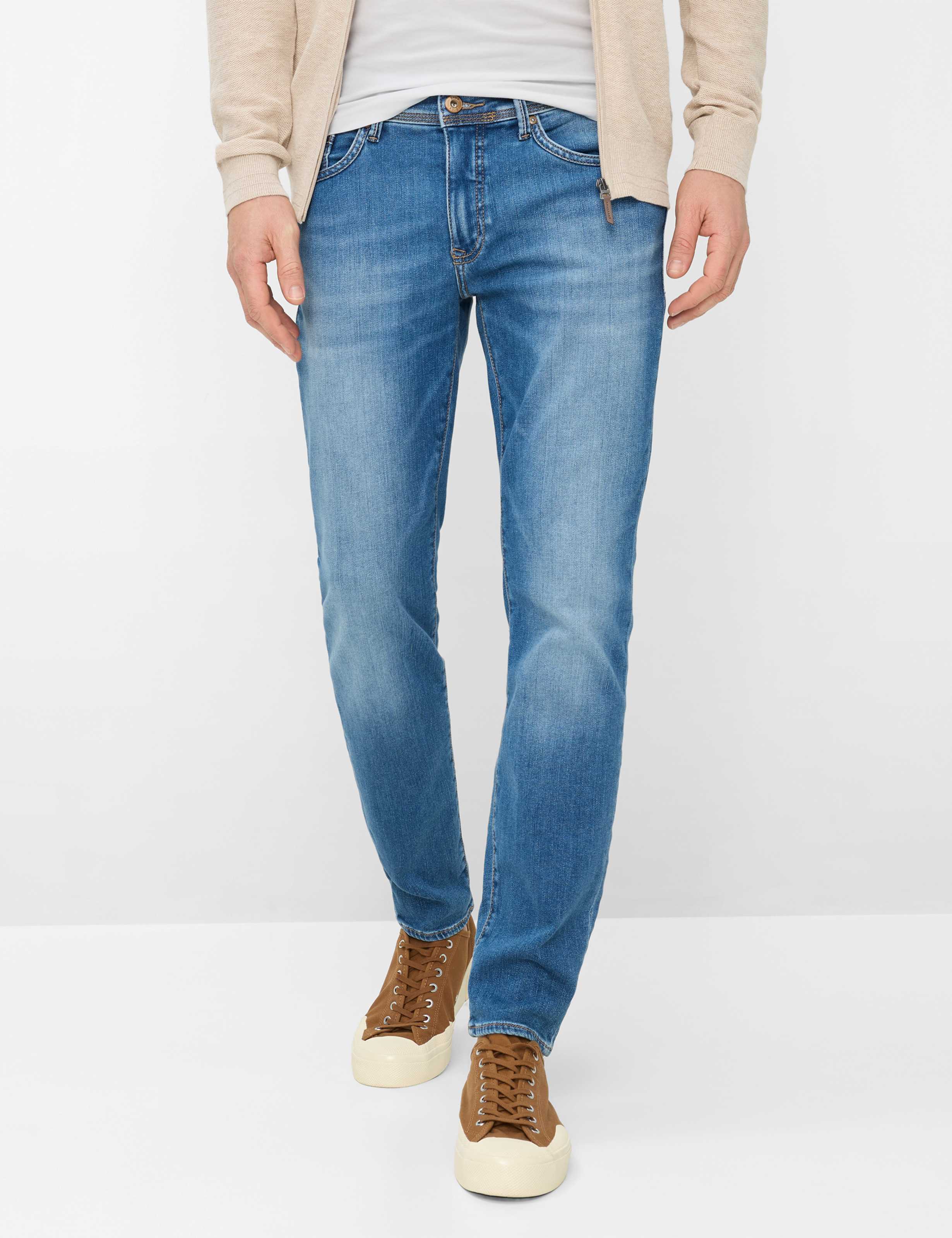 Thumbnail - Brax Herren Five-Pocket-Hose Style CHRIS MARE BLUE USED, denim blau, Gr. 42/32