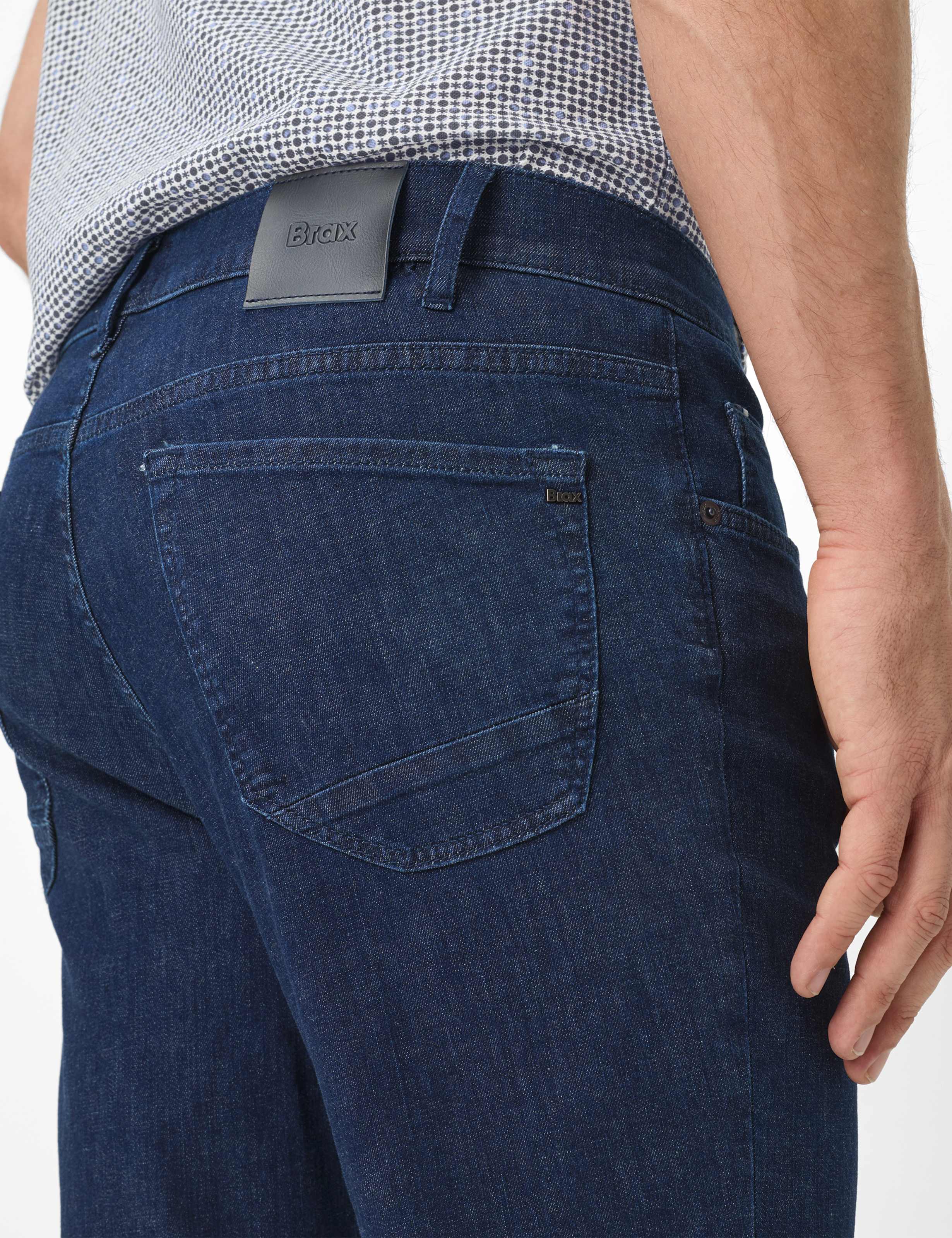 Men Style CHUCK Denim Dark Blue Modern Fit Detail 2