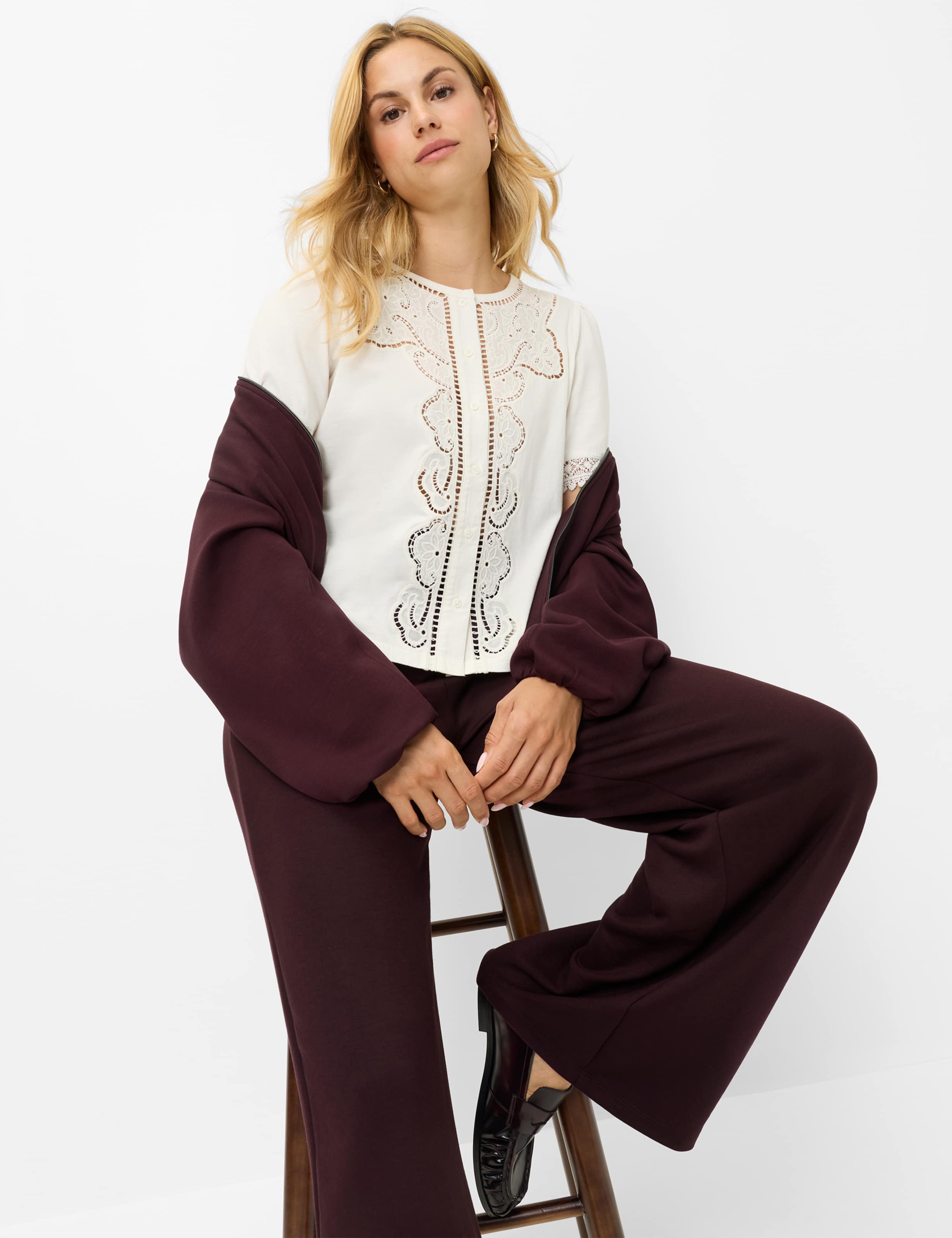 Damen Style CELINA S Cremeweiß  Detail 1