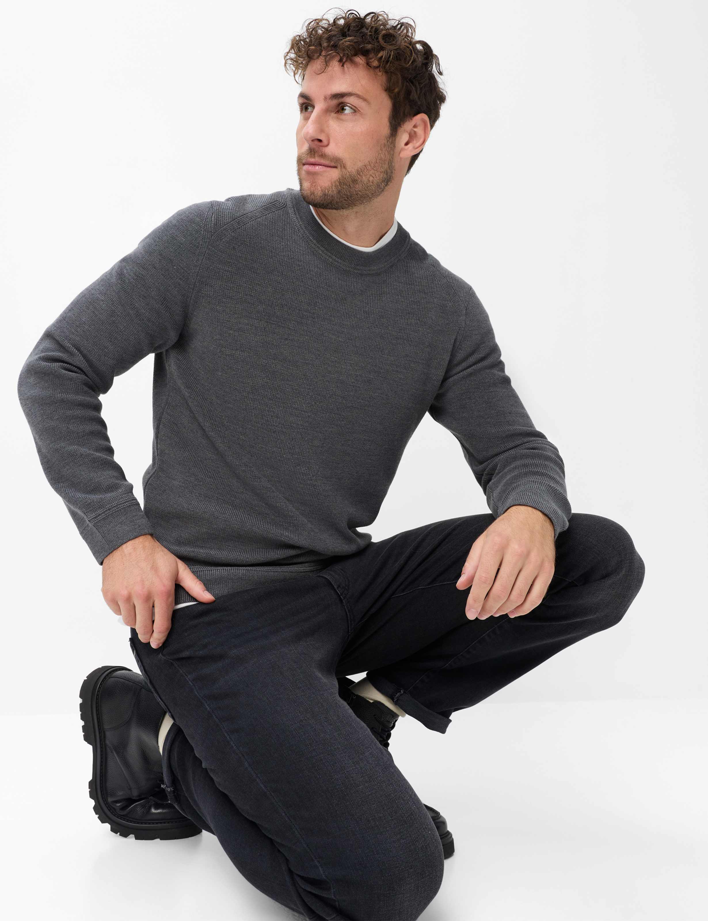 Herren Style ROY Dunkelgrau  Detail 1